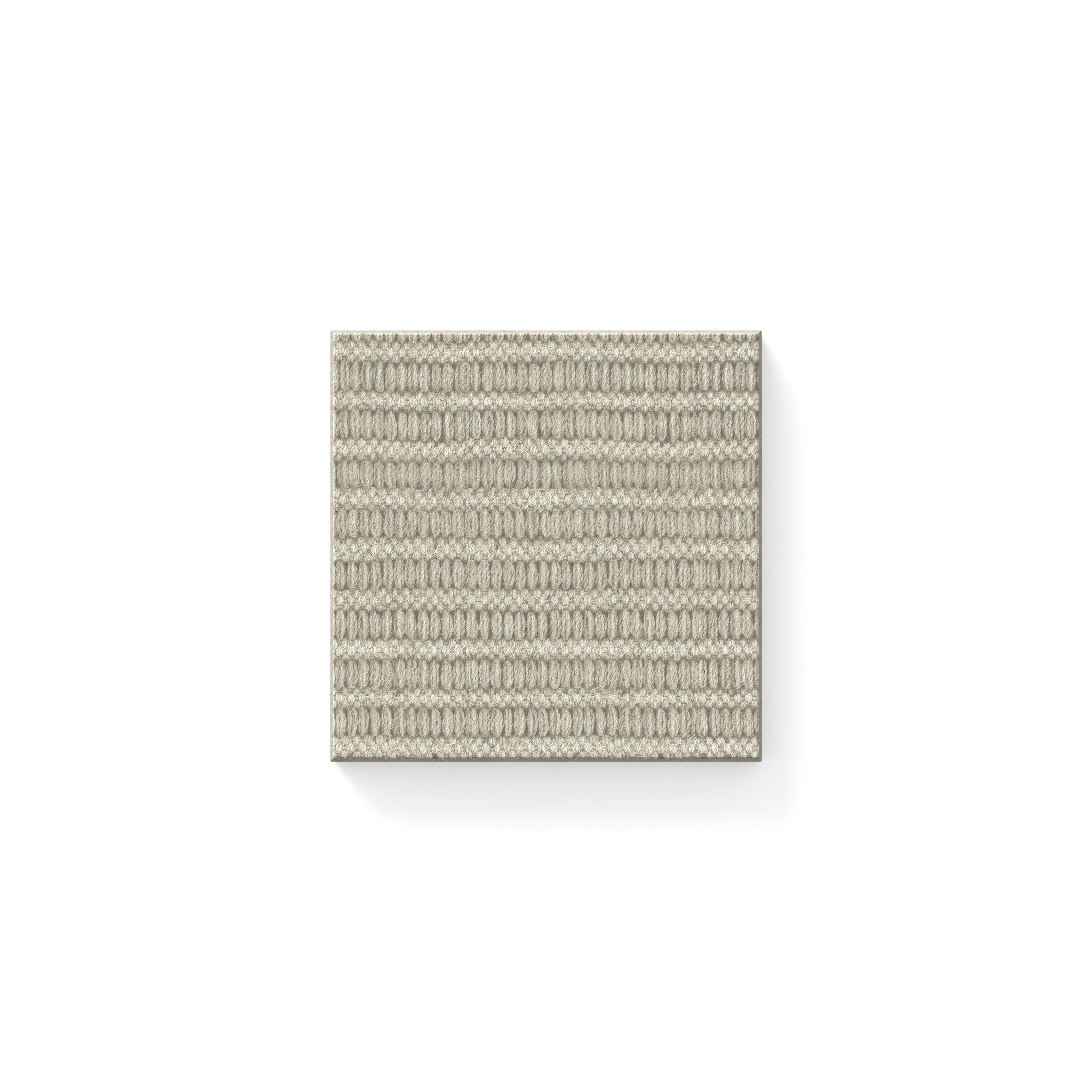 Riley 4 x 4 Matte Woven Pattern in Dove Sample