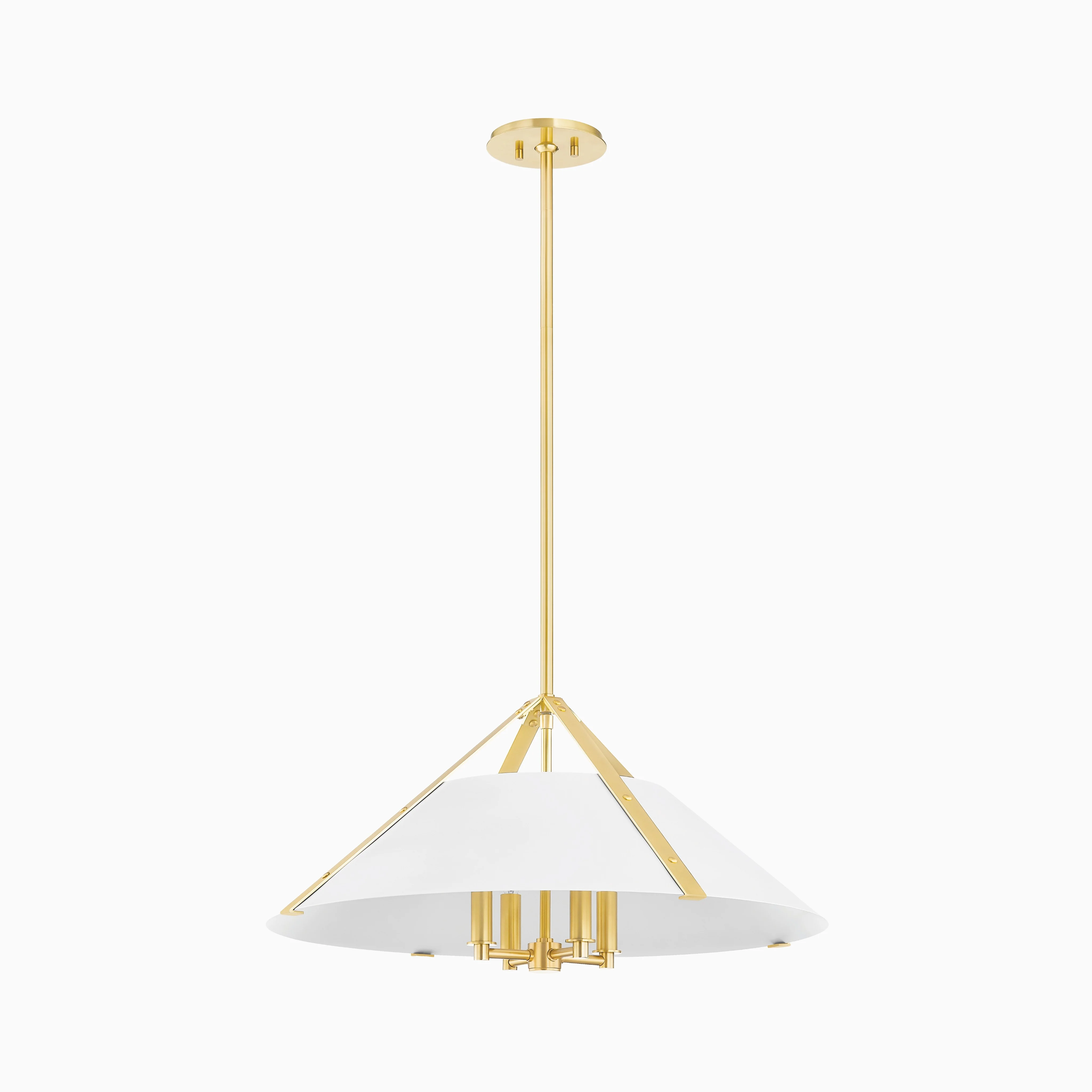 Robbins Pendant in Aged Brass - Image 6