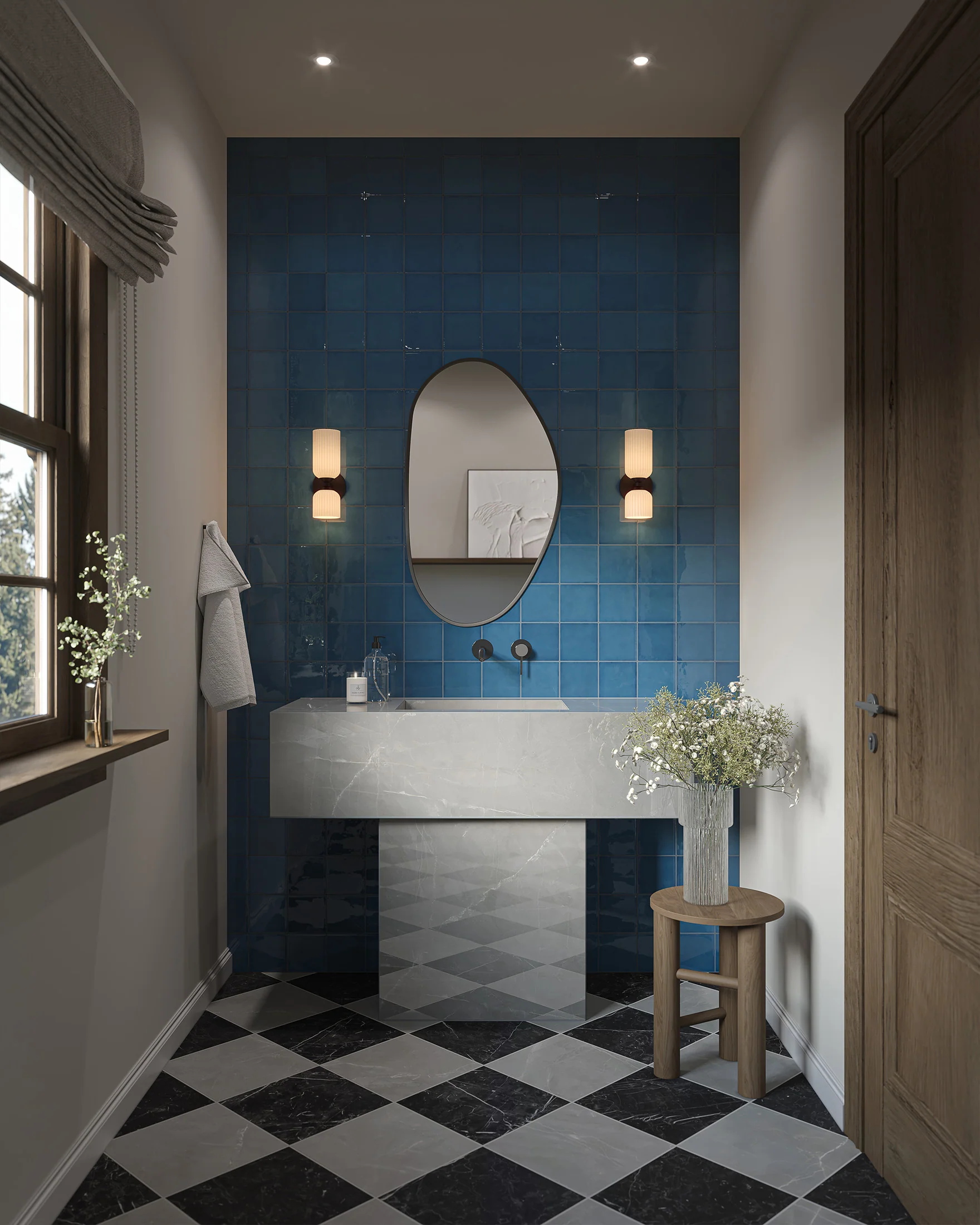 Rory Mirror in Matte Black - Image 12