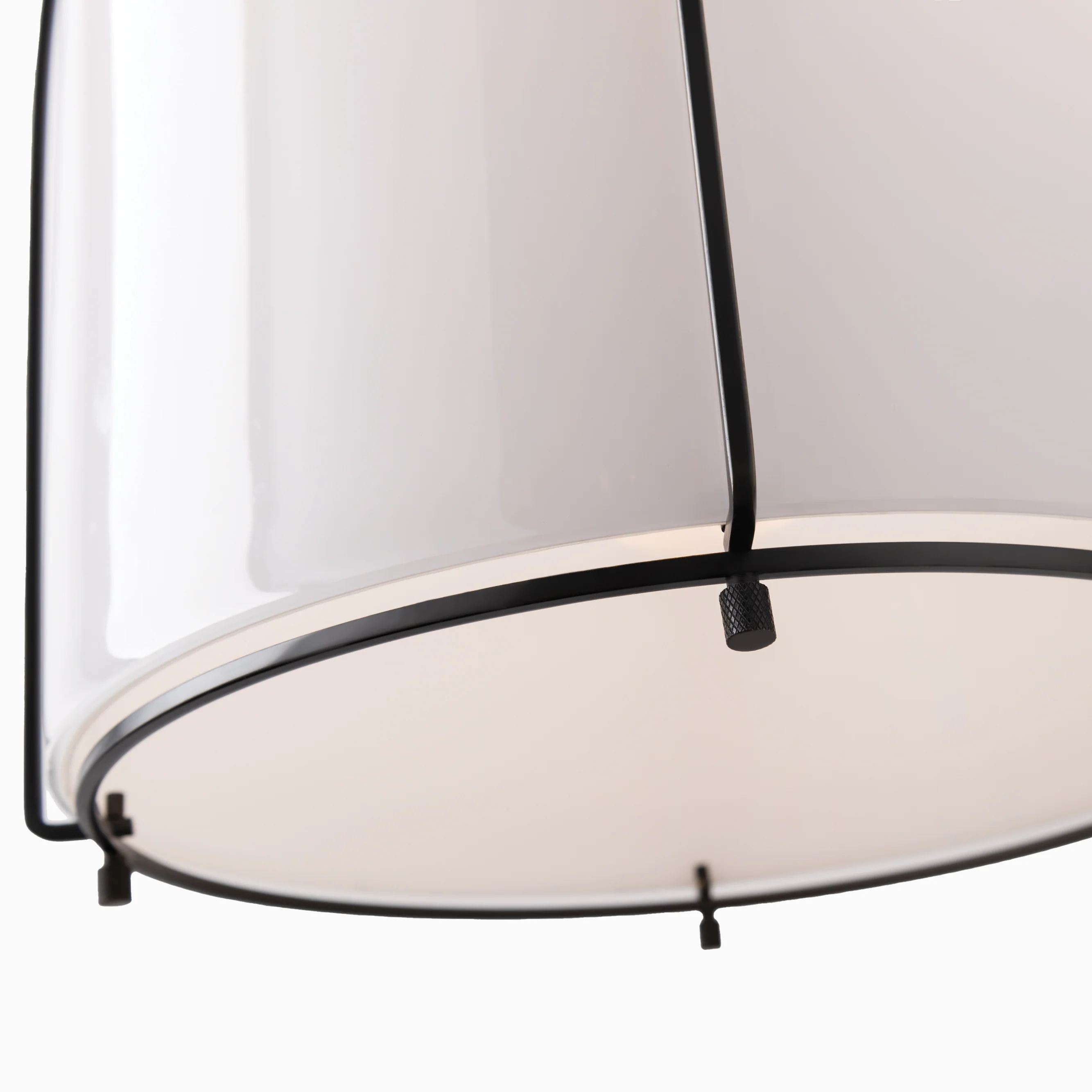 Rosa Rounded Pendant in Old Bronze - Image 4