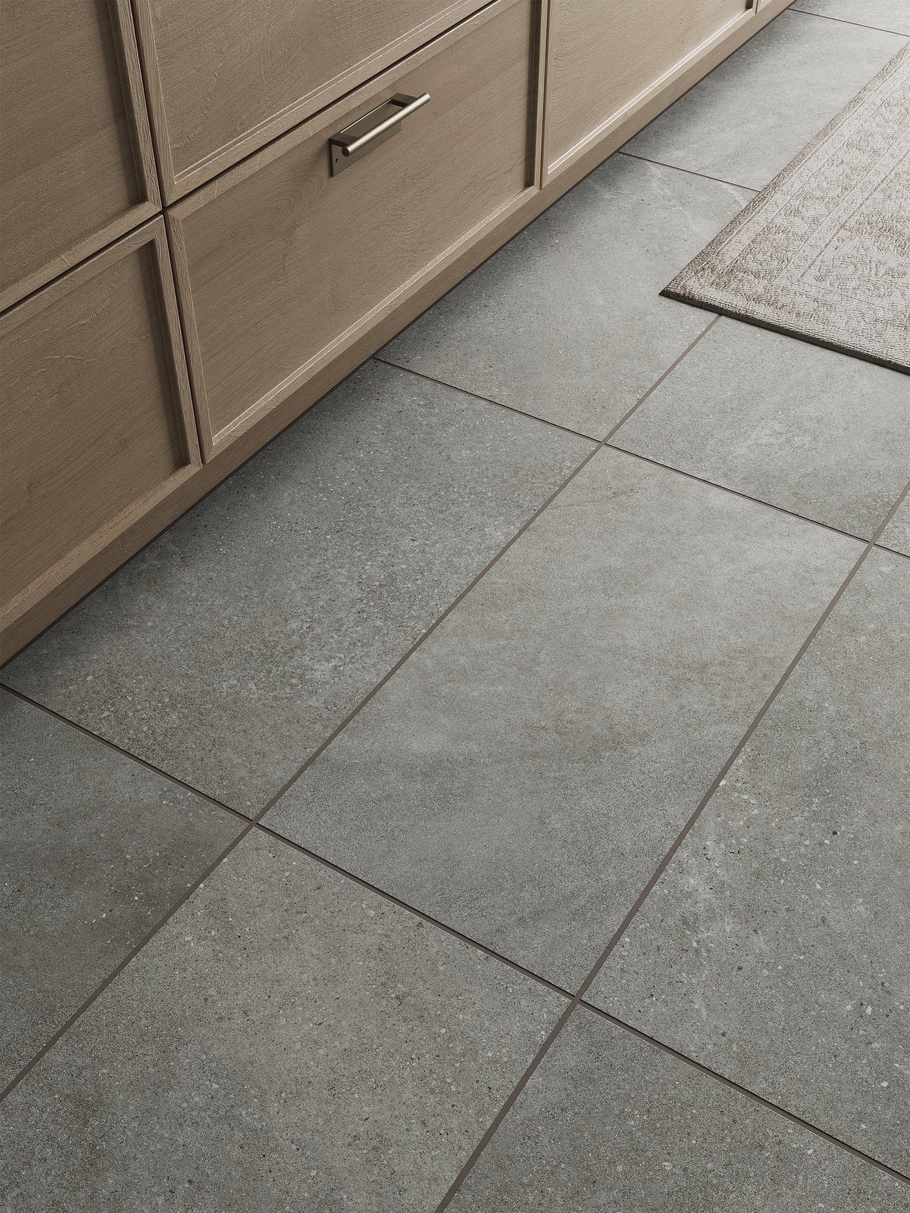 Shea 12 x 24 Matte Porcelain Tile in Storm Grey - Image 2