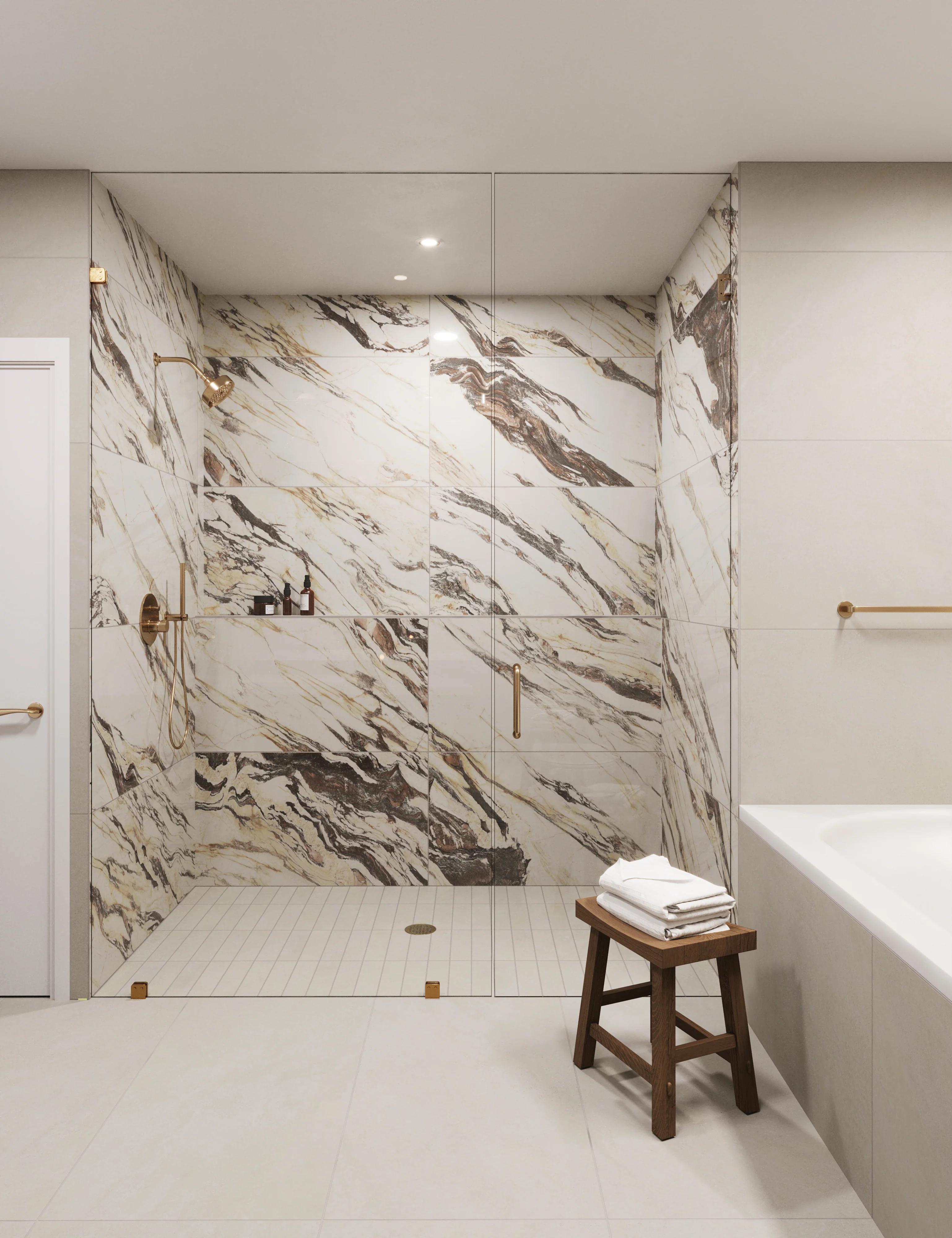 Shea 3 x 12 Matte Porcelain Tile in Dune - Image 12