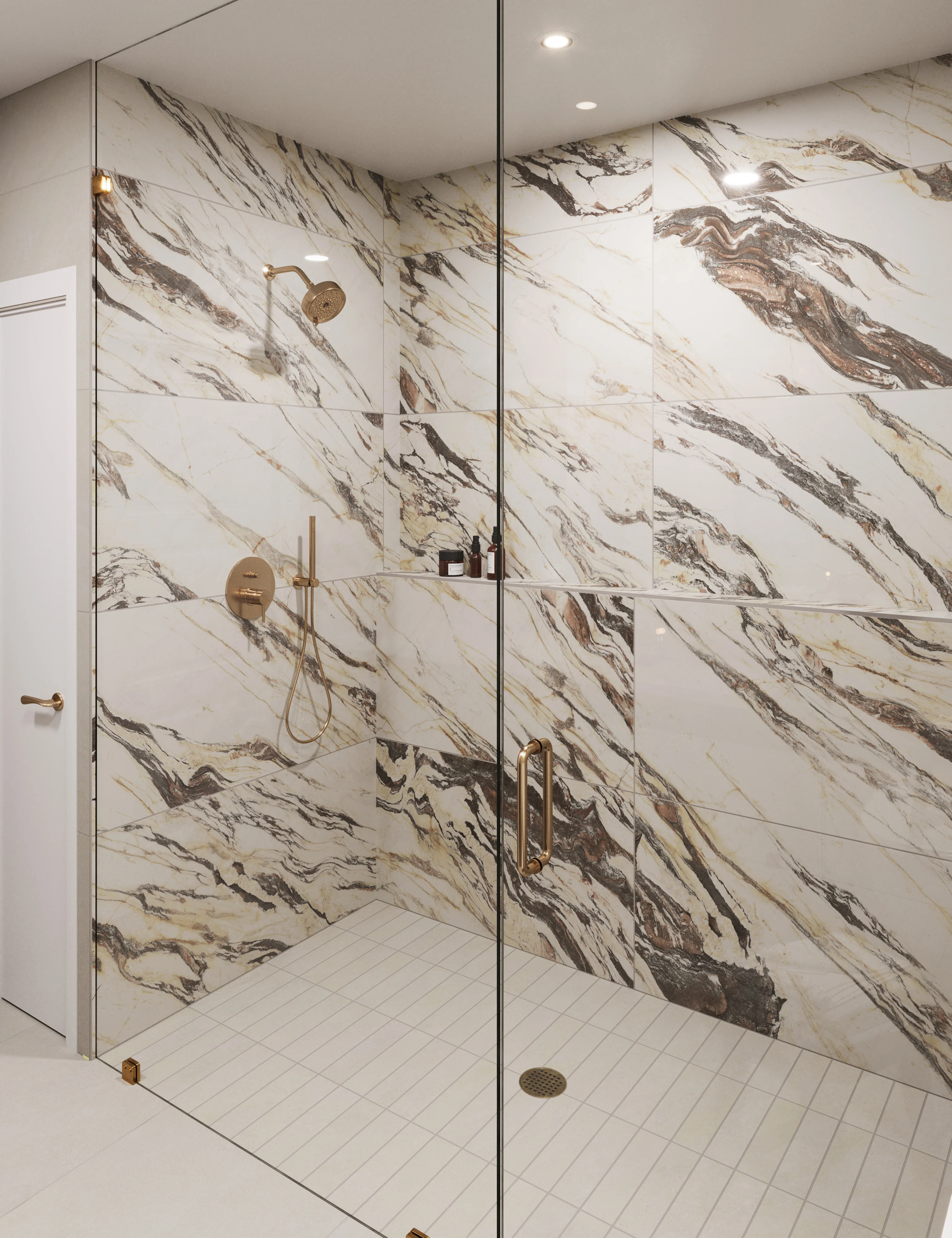 Shea 3 x 12 Matte Porcelain Tile in Dune - Image 13
