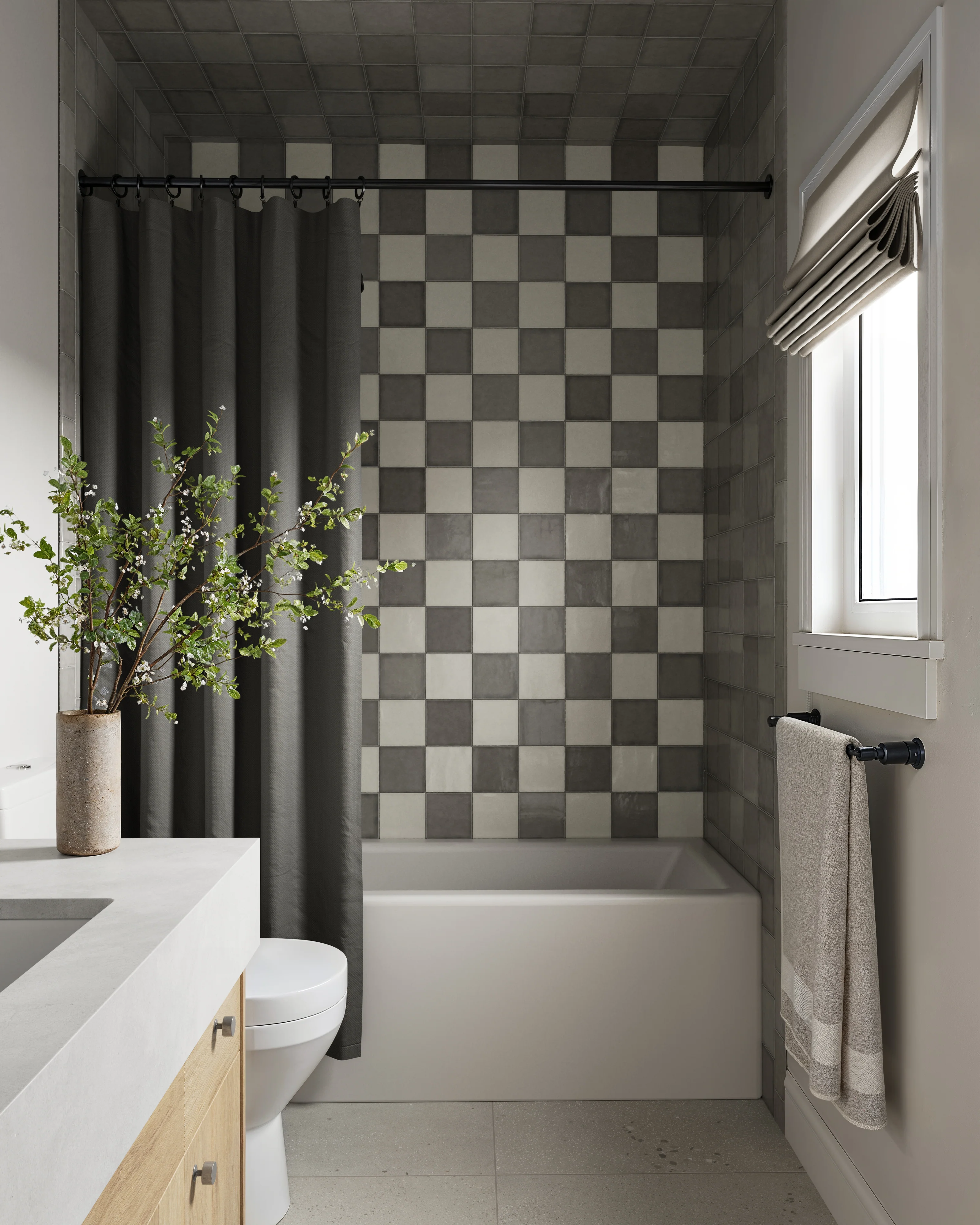 Sloane 12 x 24 Matte Porcelain Tile in Sandstone - Image 10