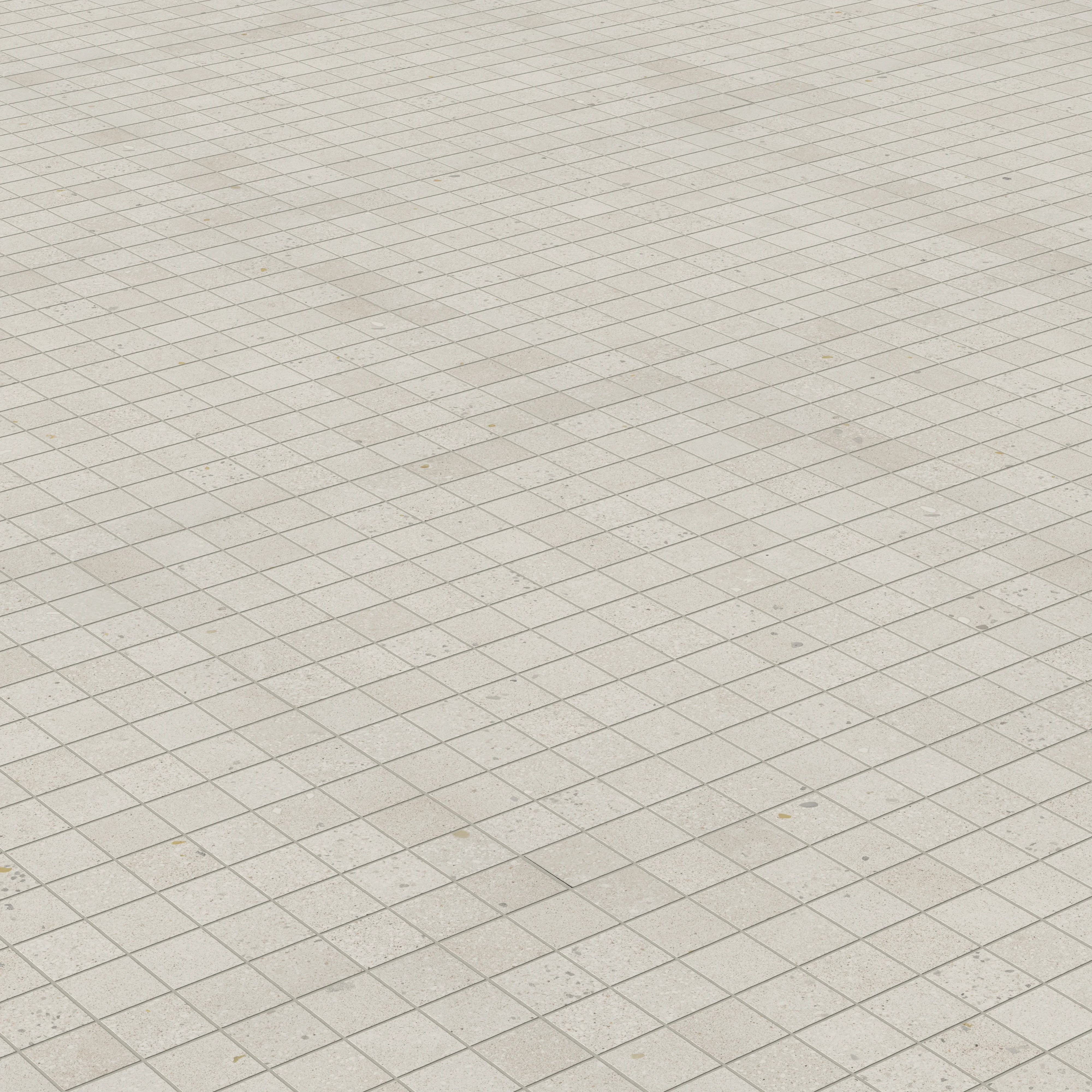 Sloane 2 x 2 Matte Porcelain Mosaic Tile in Pearl - Image 4