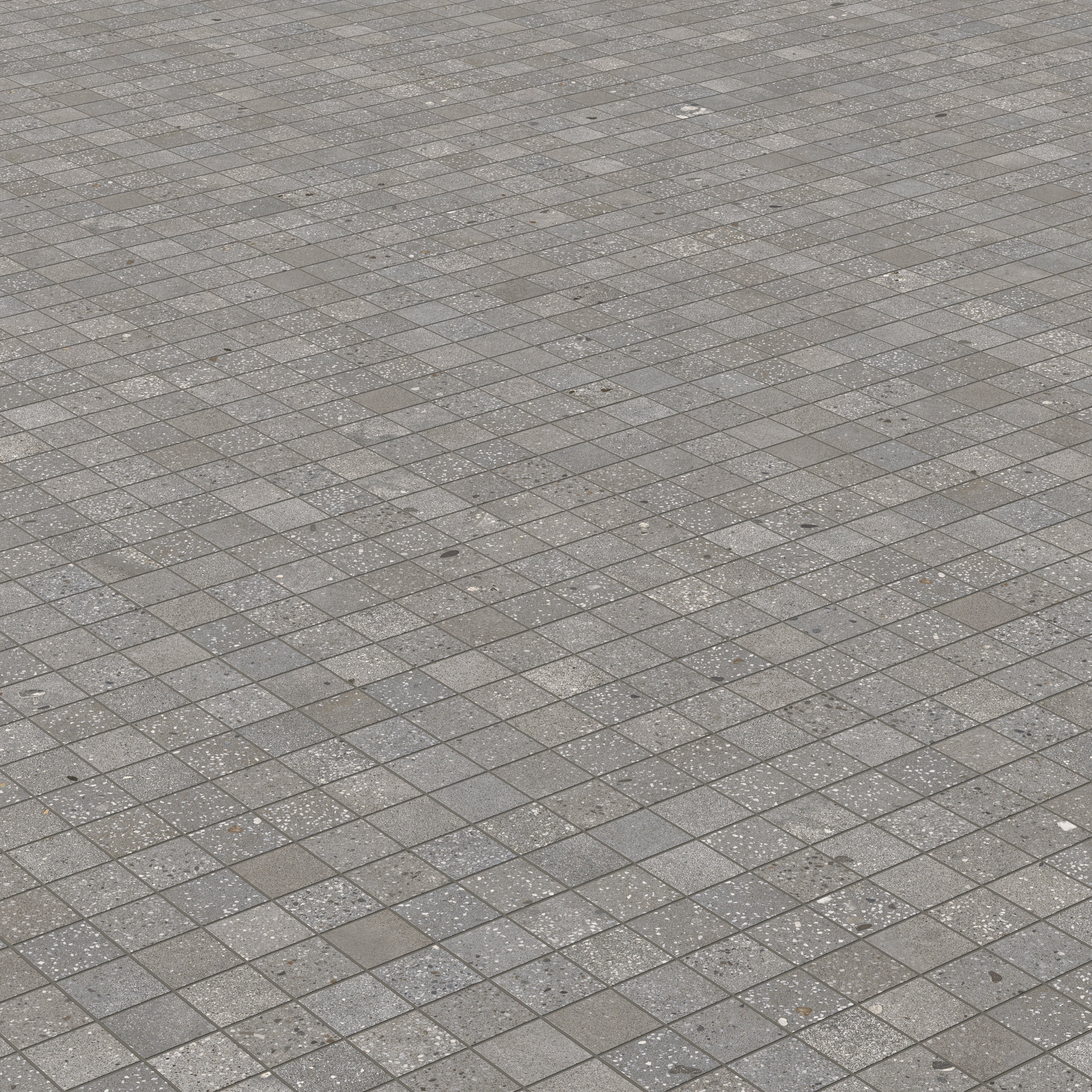 Sloane 2 x 2 Matte Porcelain Mosaic Tile in Pebble - Image 3