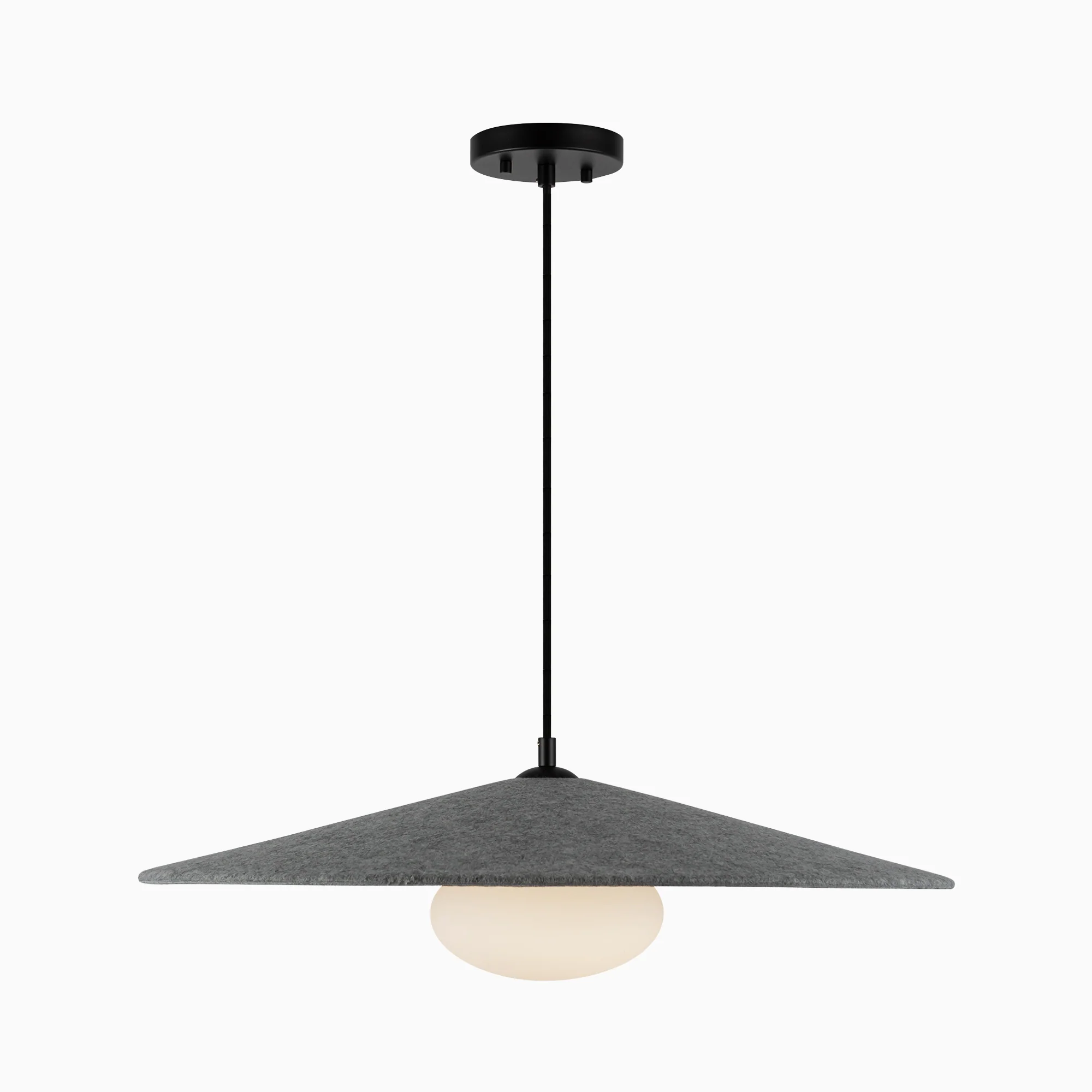 Tahlia 24" LED Pendant in Grey - Image 2