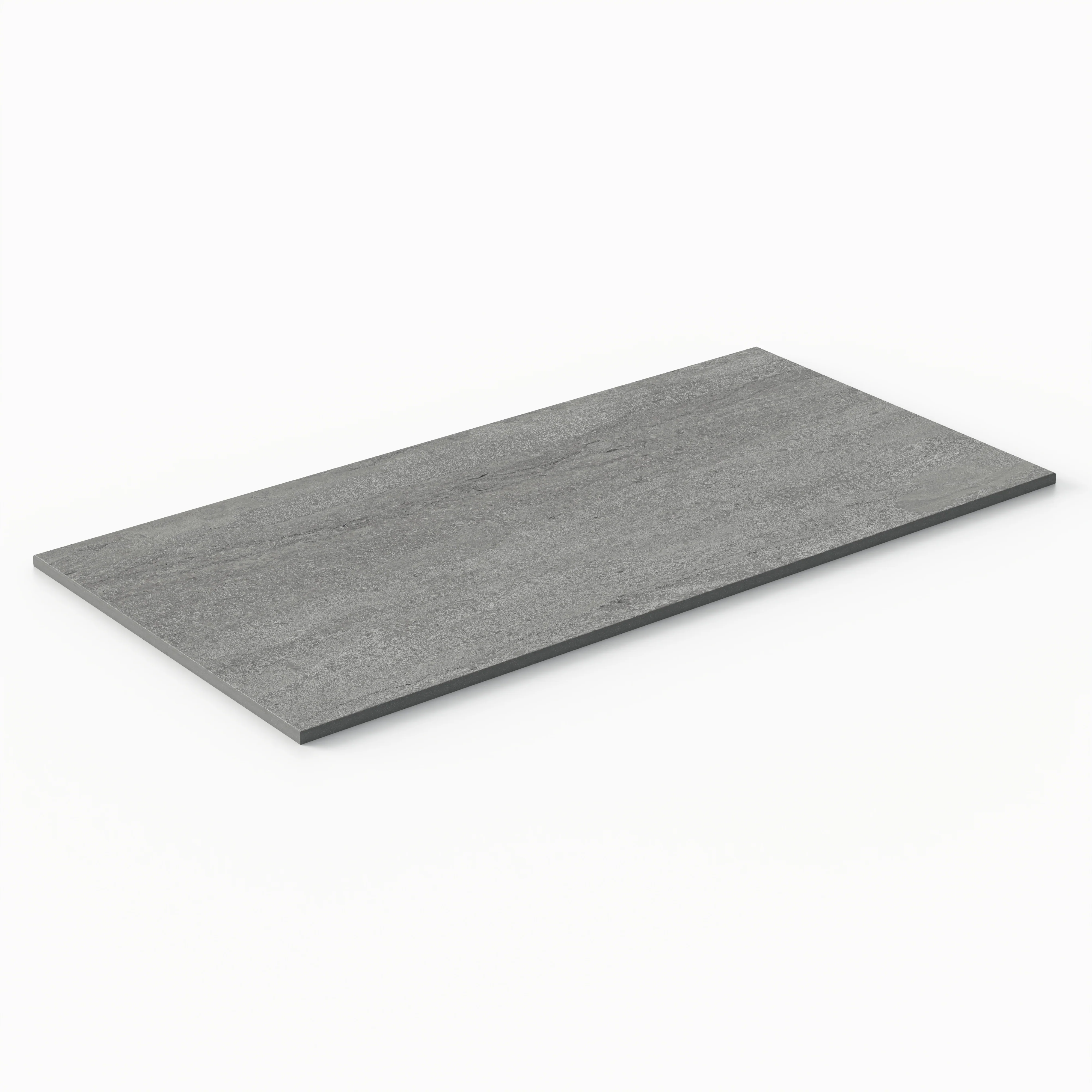 Tatum 12 x 24 Matte Porcelain Tile in Vein-Cut Pewter - Image 3