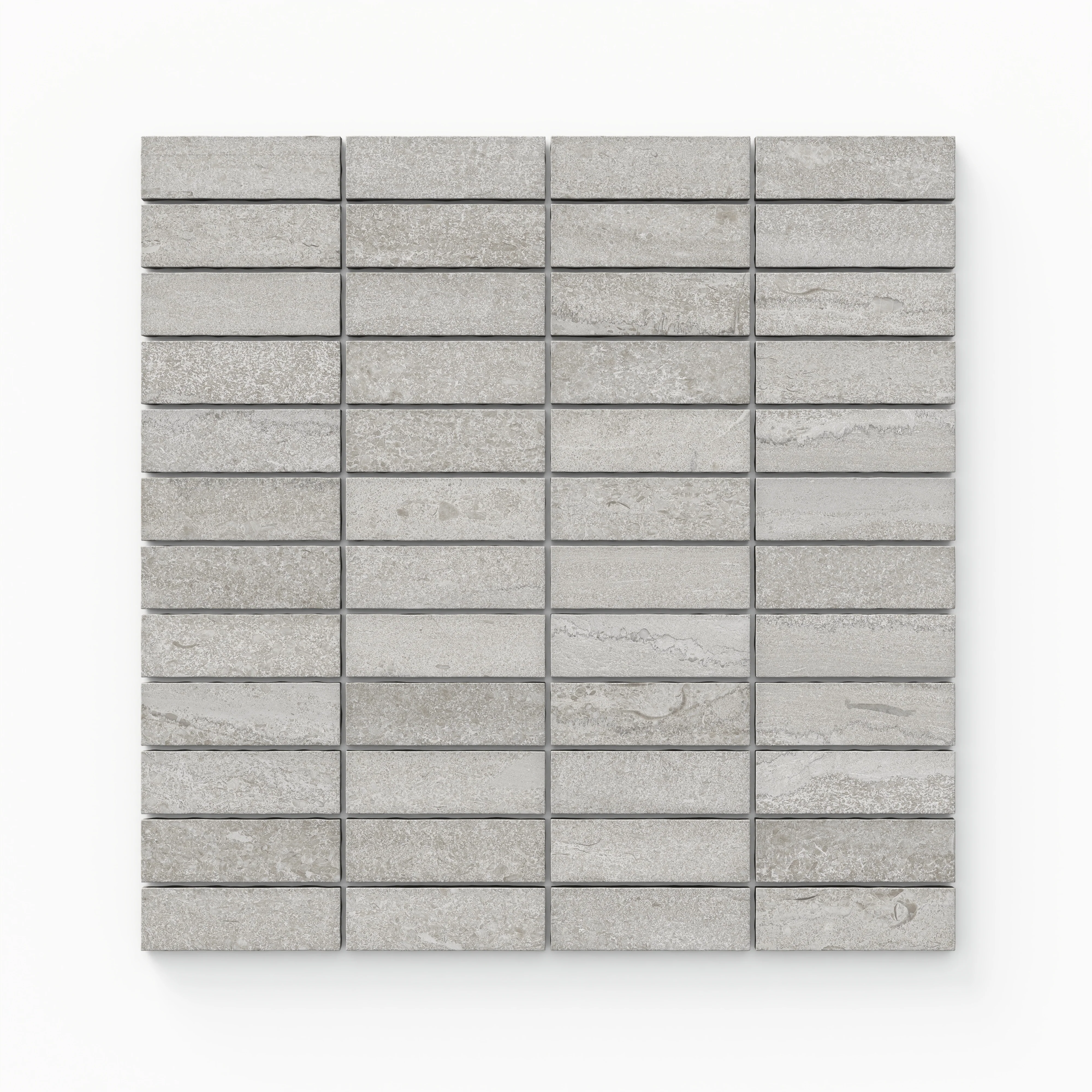 Tatum 1 x 3 Matte Porcelain Mosaic Tile in Vein-Cut Dune