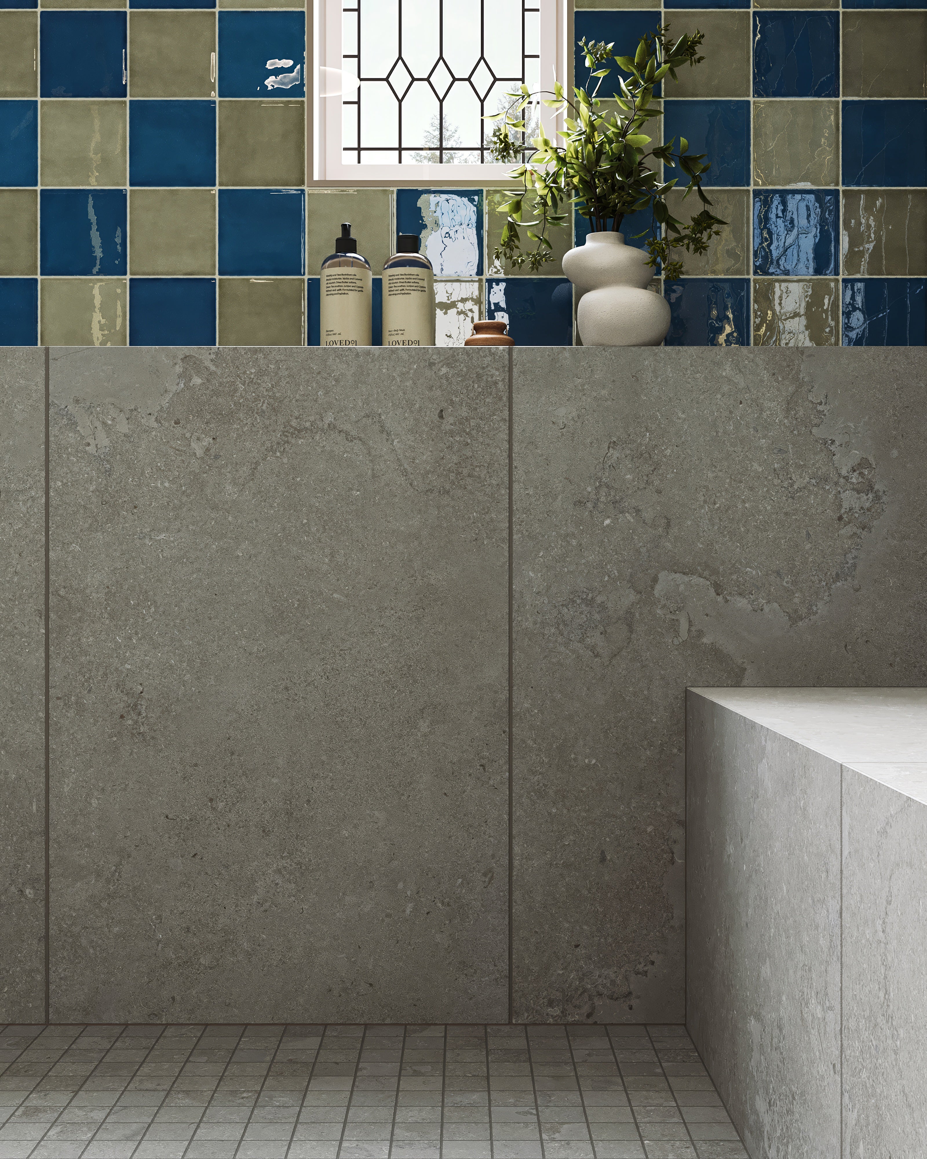 Tatum 24 x 48 Matte Porcelain Tile in Cross-Cut Dune - Image 2