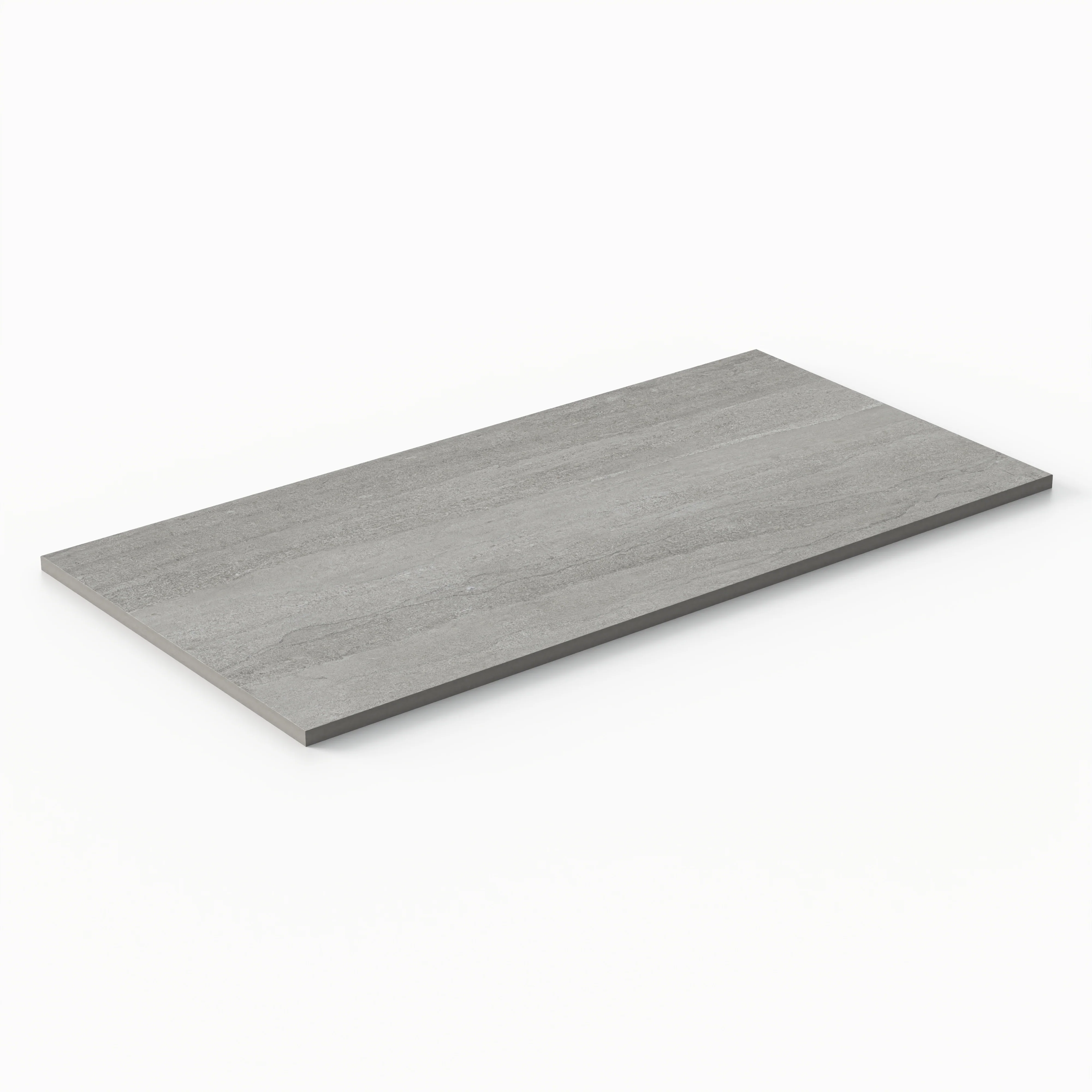 Tatum 24 x 48 Matte Porcelain Tile in Vein-Cut Ash - Image 3