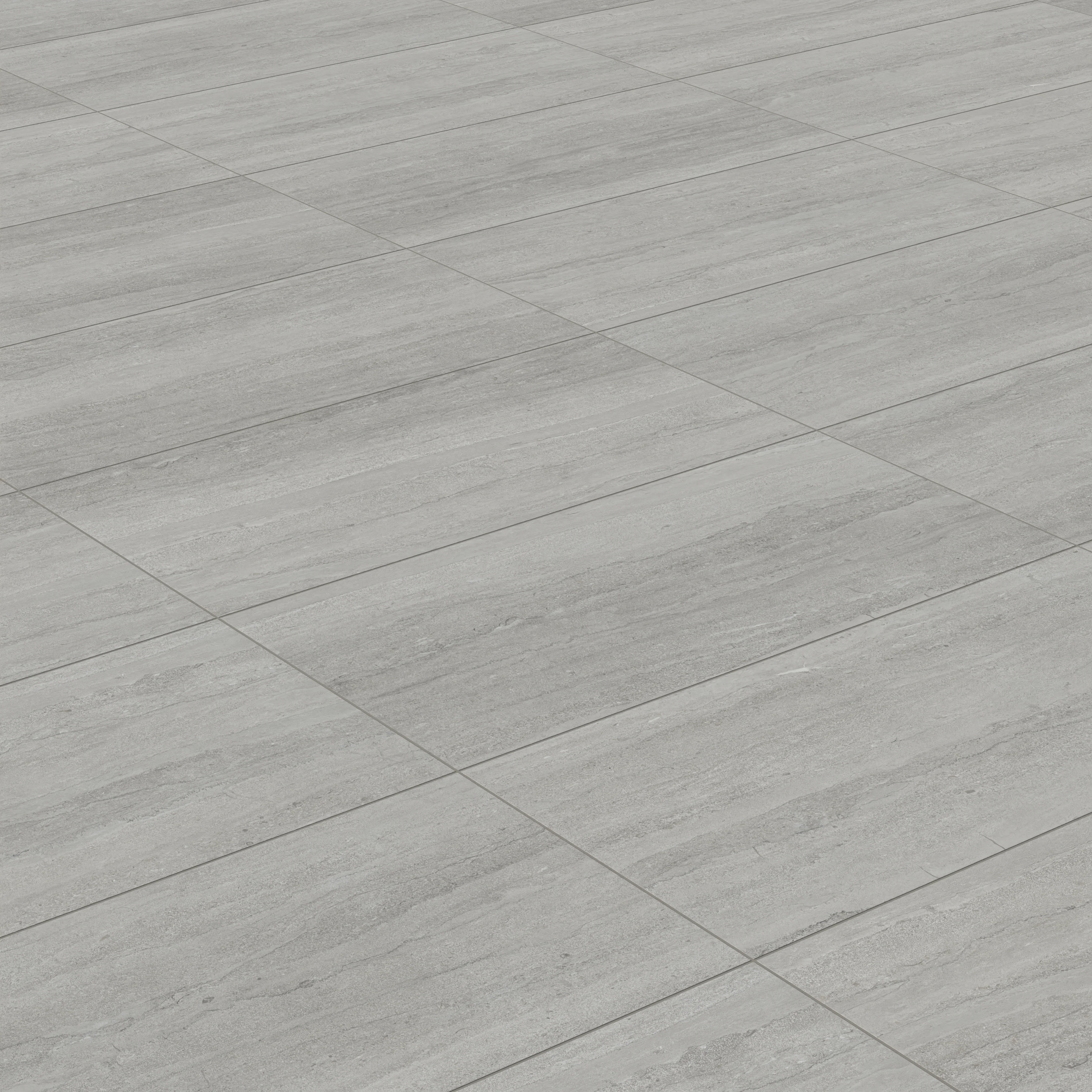 Tatum 24 x 48 Matte Porcelain Tile in Vein-Cut Ash - Image 4