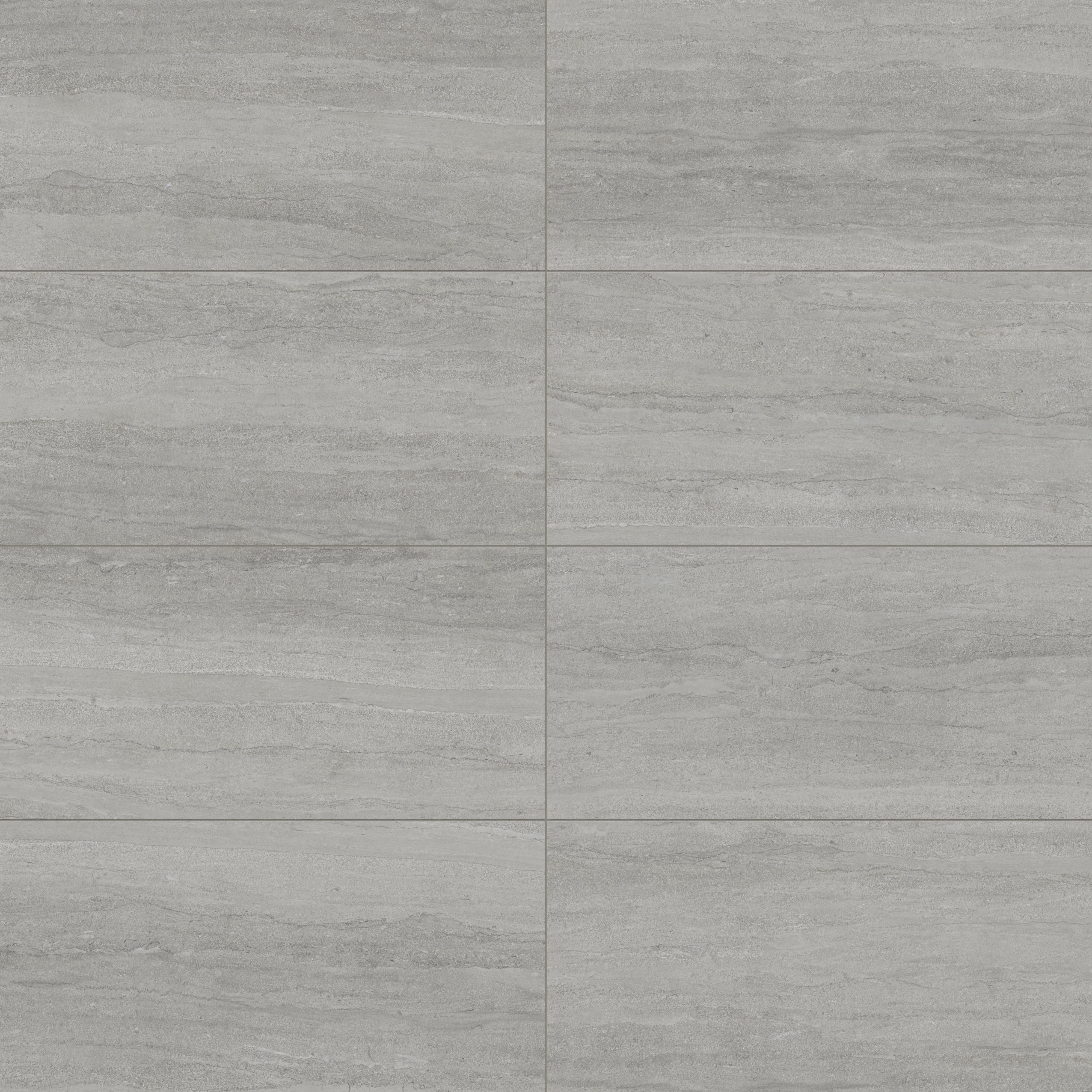 Tatum 24 x 48 Matte Porcelain Tile in Vein-Cut Ash - Image 5