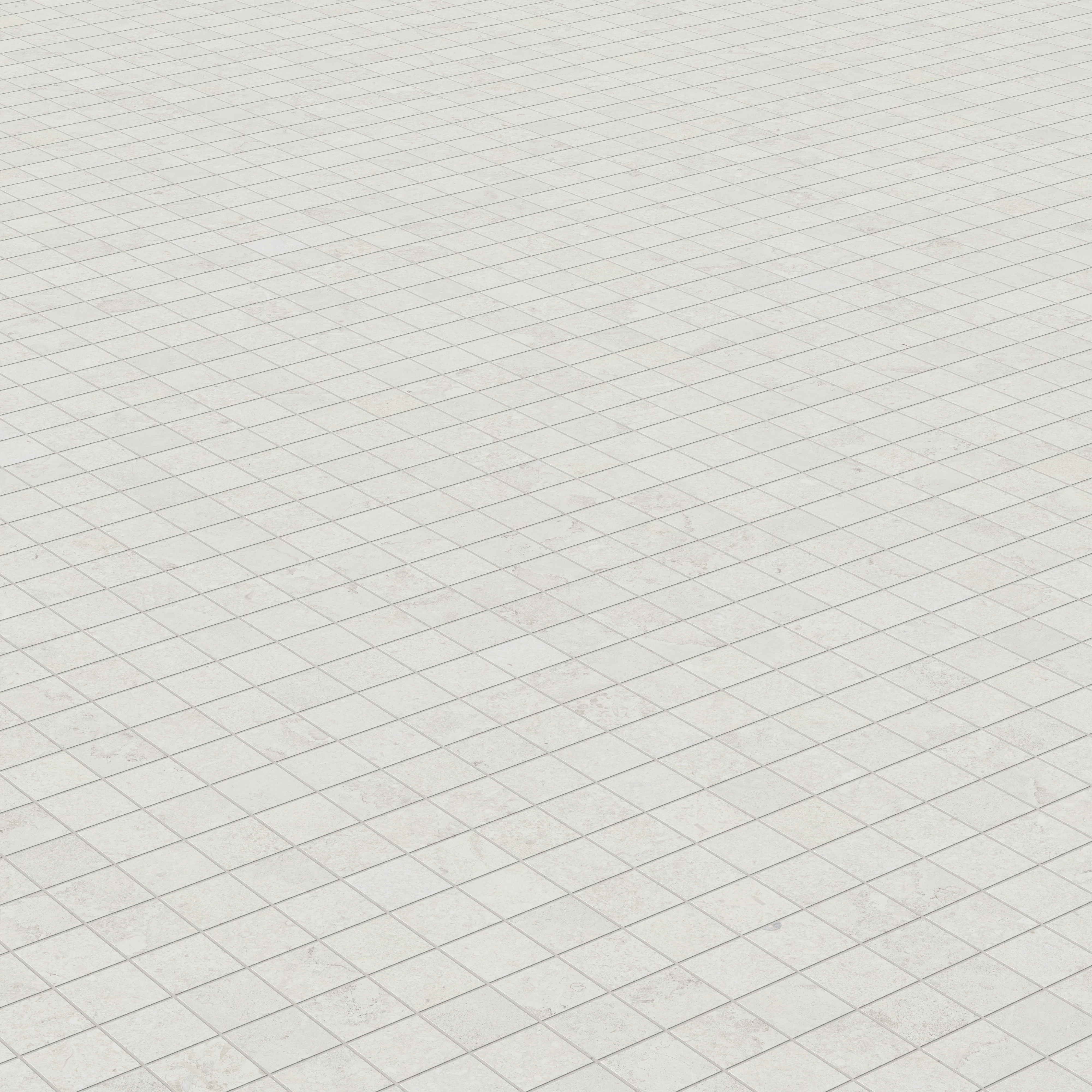 Tatum 2 x 2 Matte Porcelain Mosaic Tile in Cross-Cut Straw - Image 4