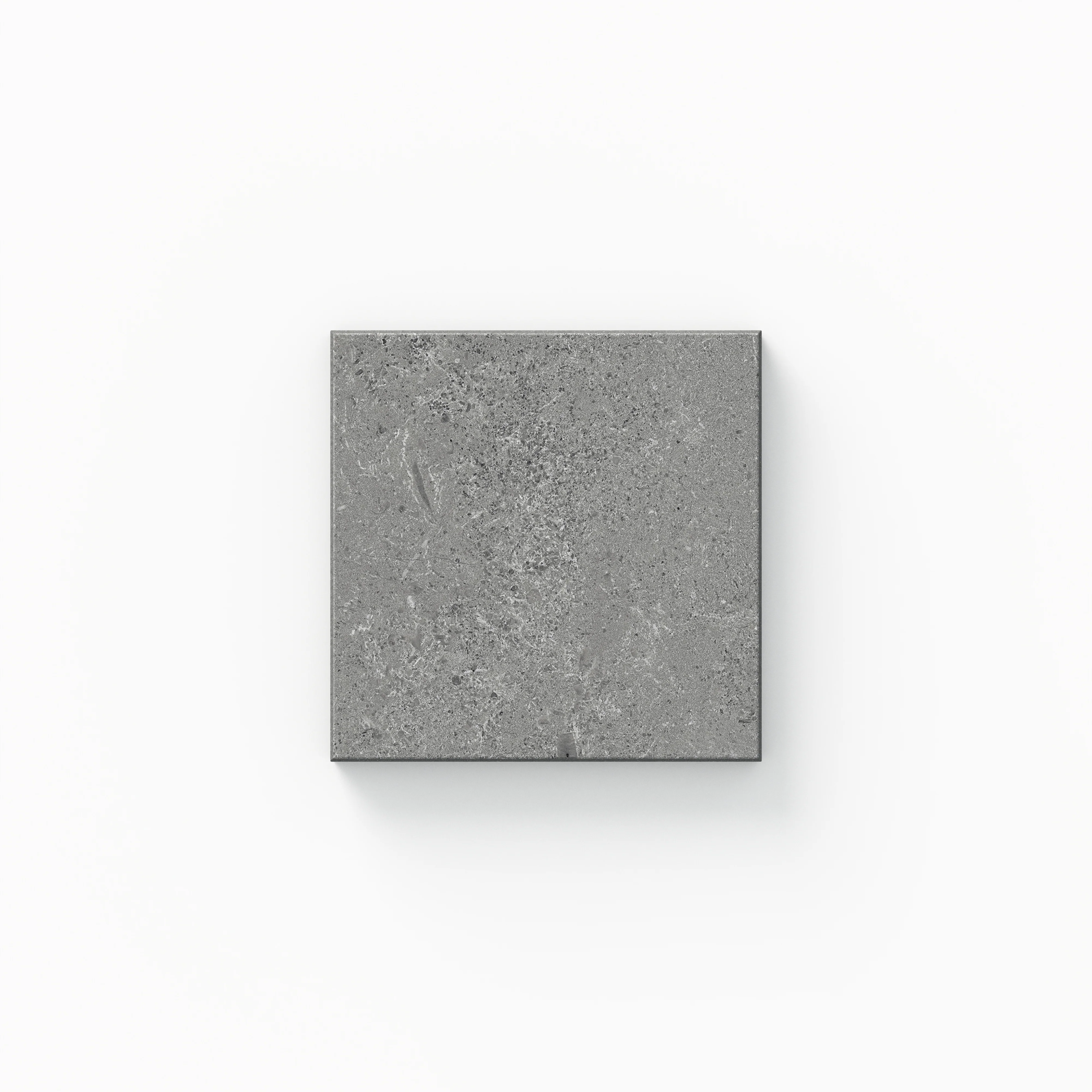 Tatum 4 x 4 Matte Cross-Cut in Pewter Sample