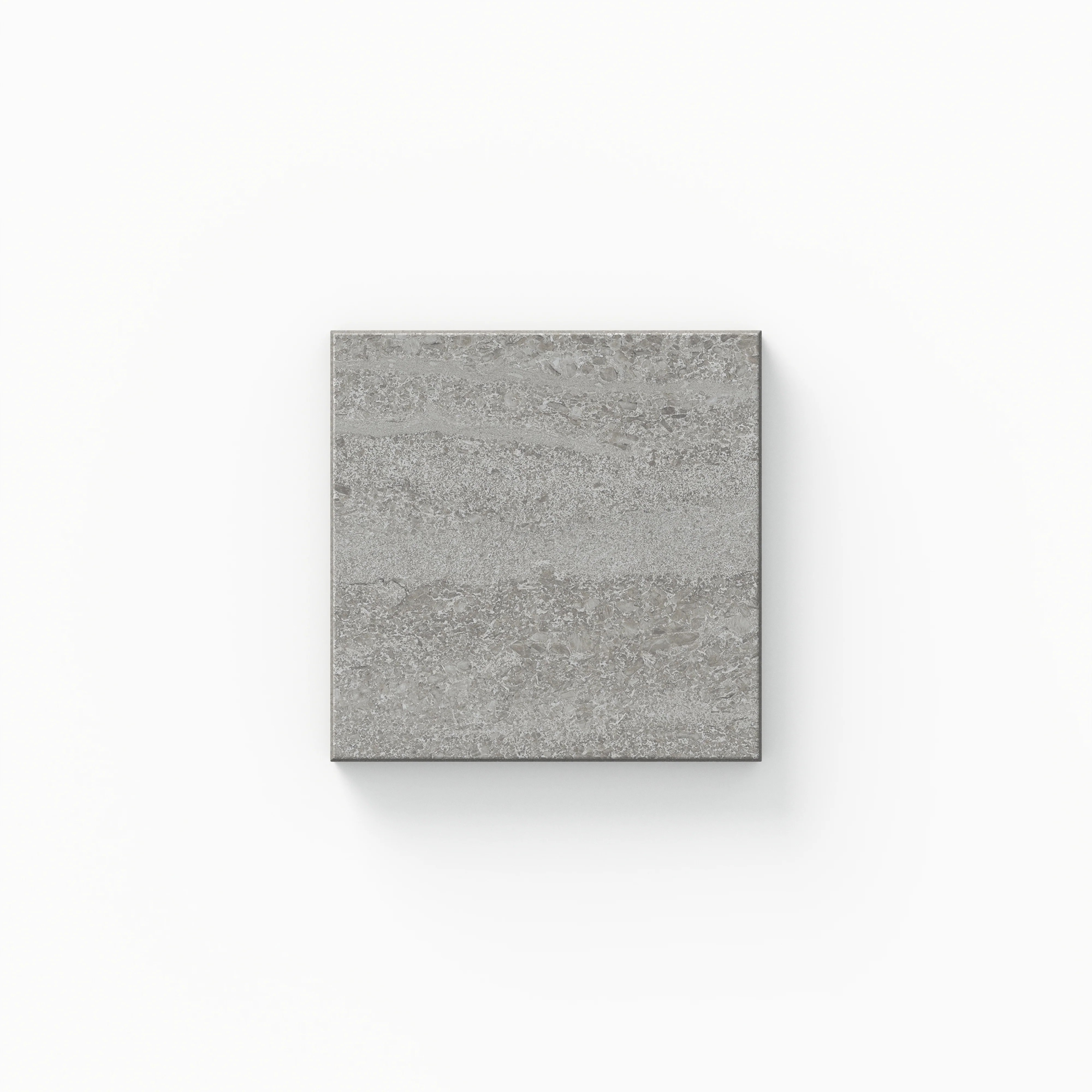 Tatum 4 x 4 Matte Vein-Cut in Ash Sample