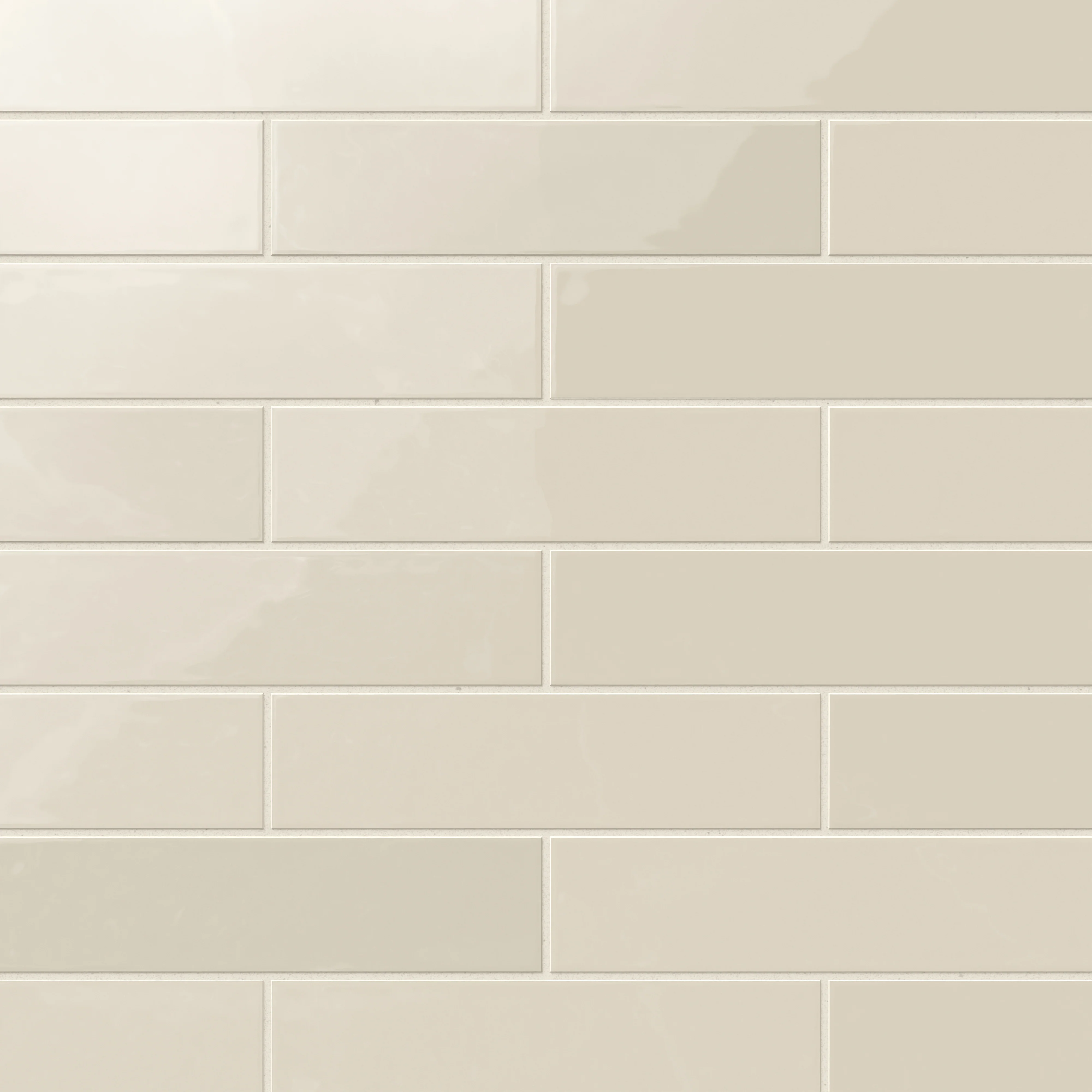 Teagan 3 x 12 Glossy Ceramic Tile in Cream - Image 7