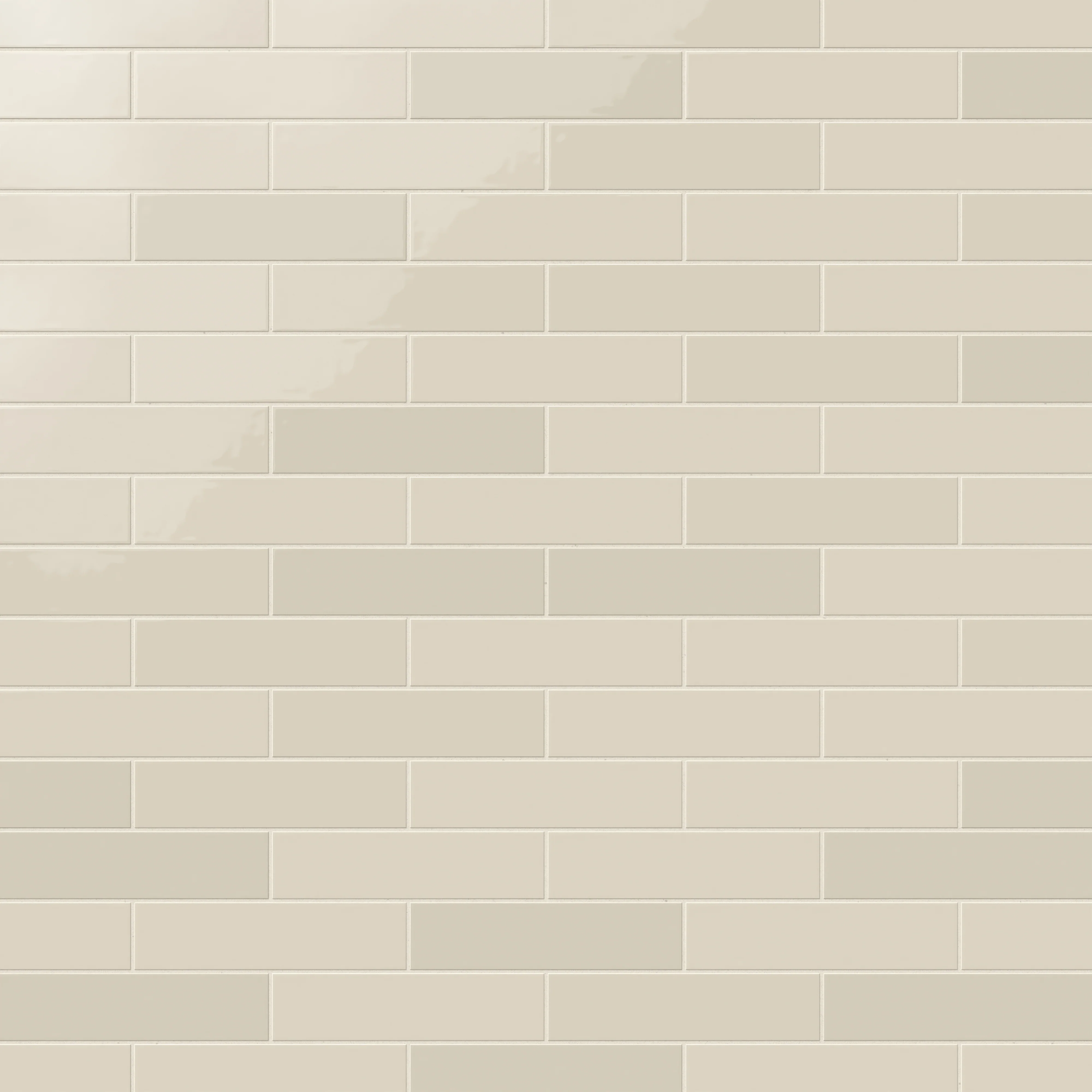 Teagan 3 x 12 Glossy Ceramic Tile in Cream - Image 9