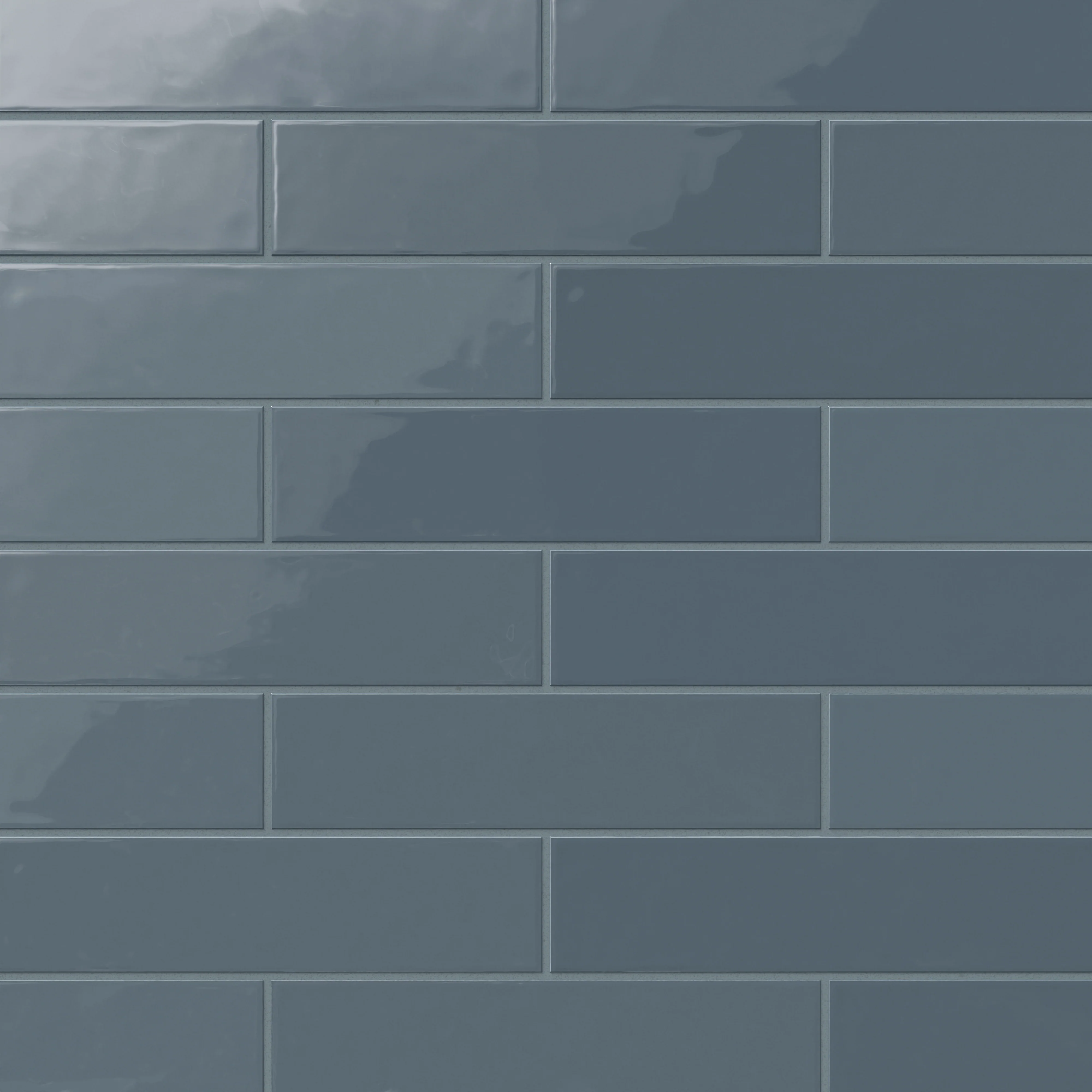 Teagan 3 x 12 Glossy Ceramic Tile in Denim - Image 7