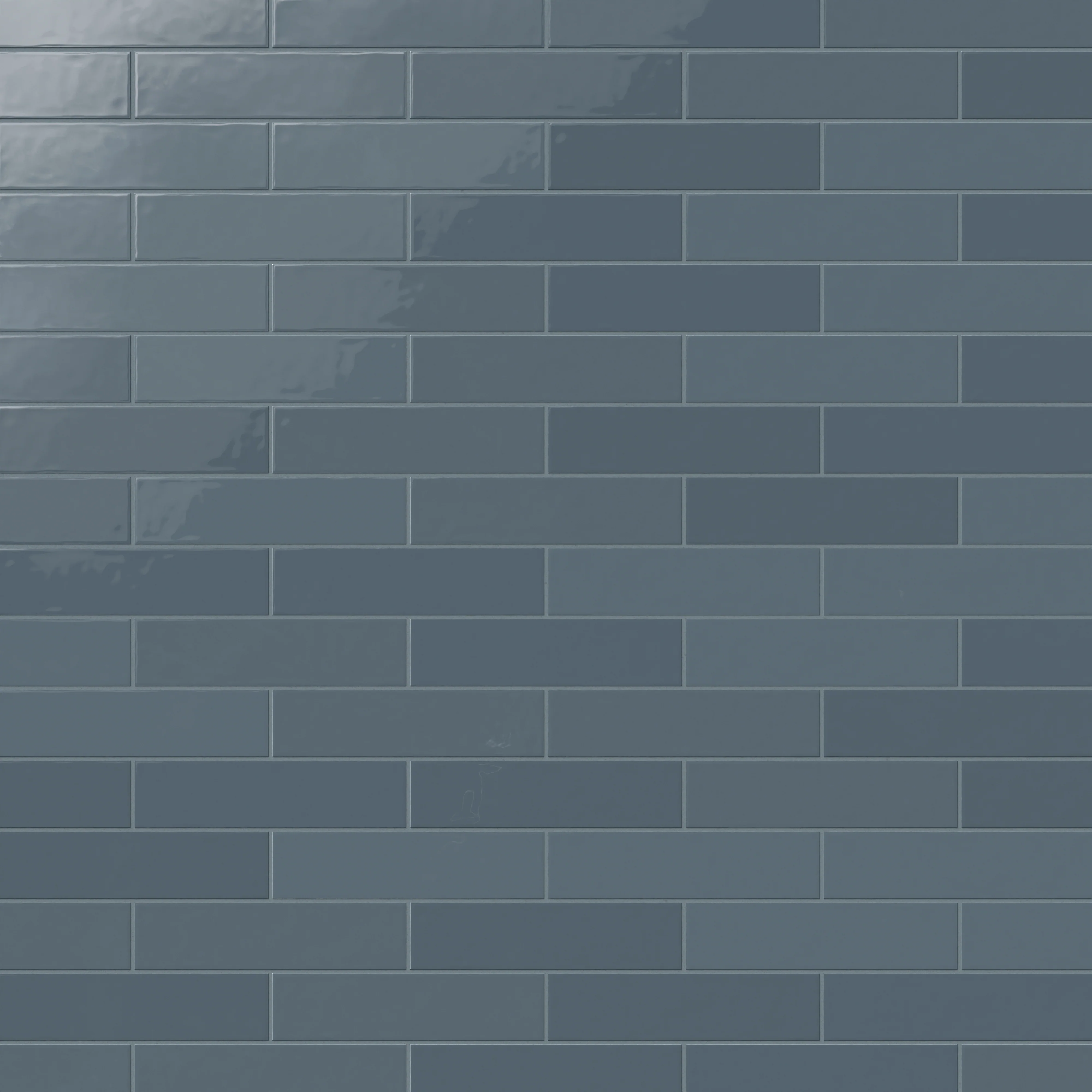 Teagan 3 x 12 Glossy Ceramic Tile in Denim - Image 9