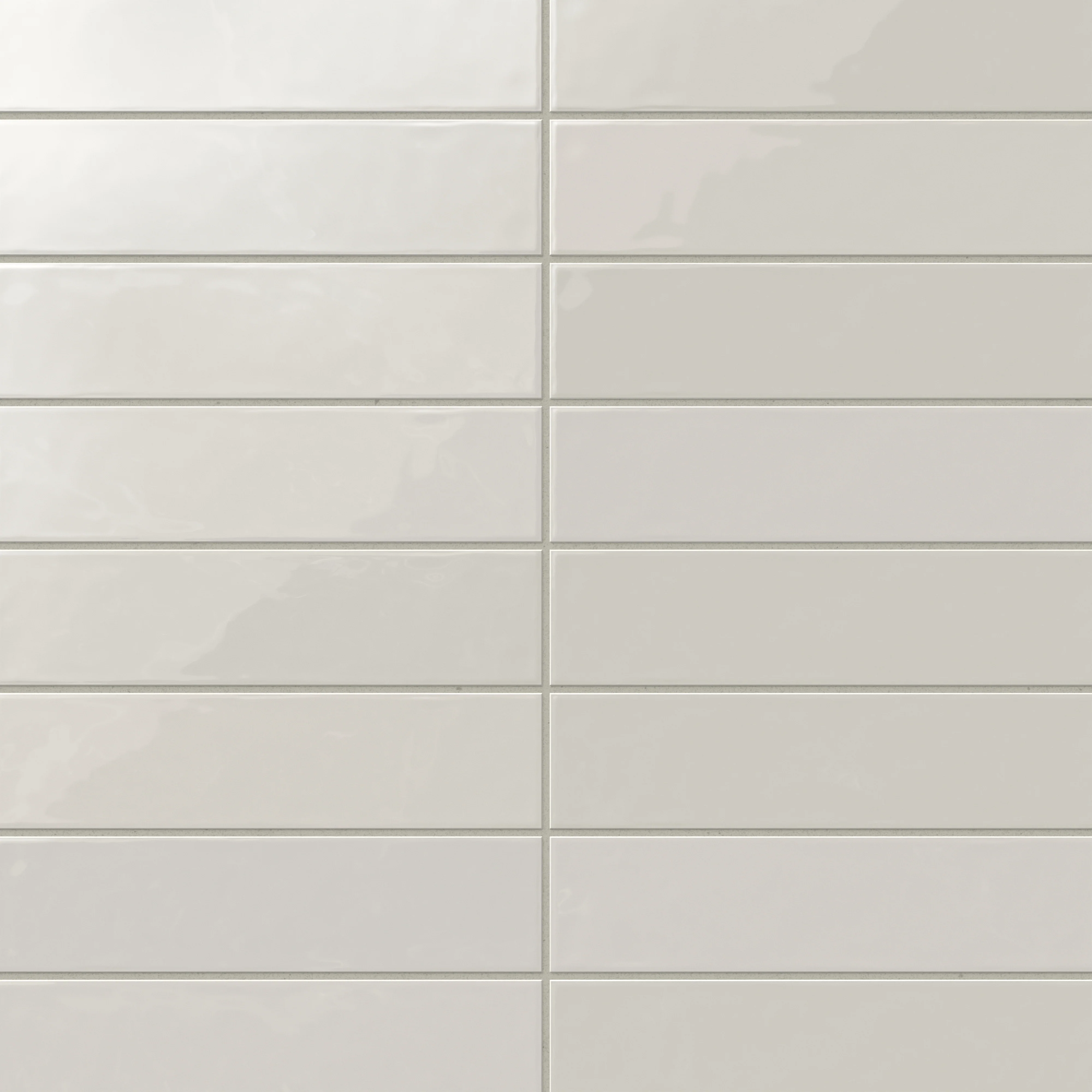 Teagan 3 x 12 Glossy Ceramic Tile in Pearl
