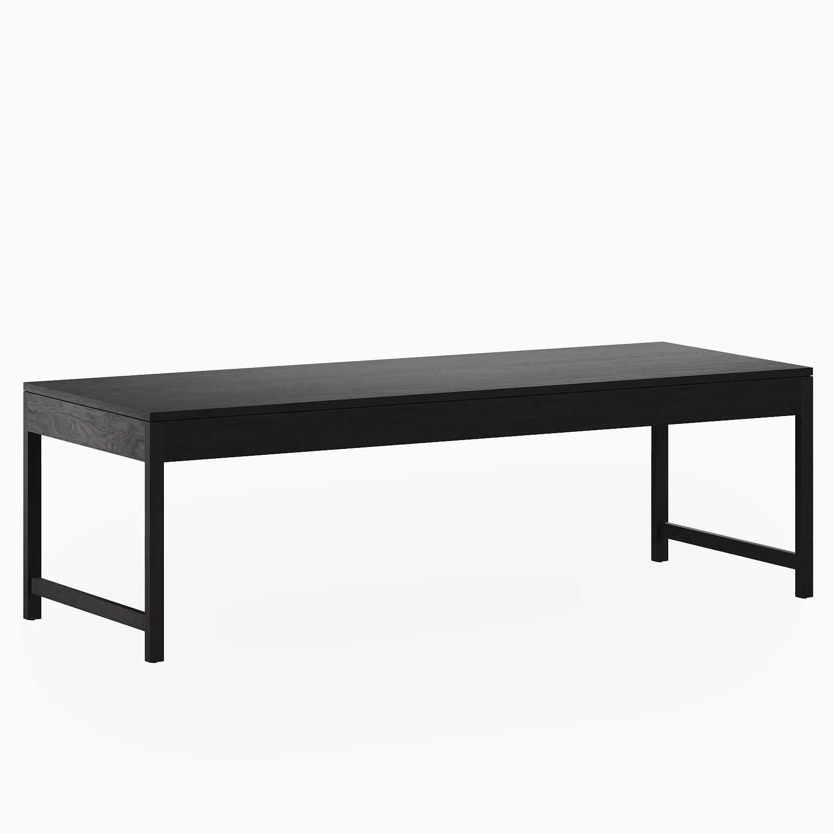 Thibault Ash Dining Table in Mocha, 96" x 36"