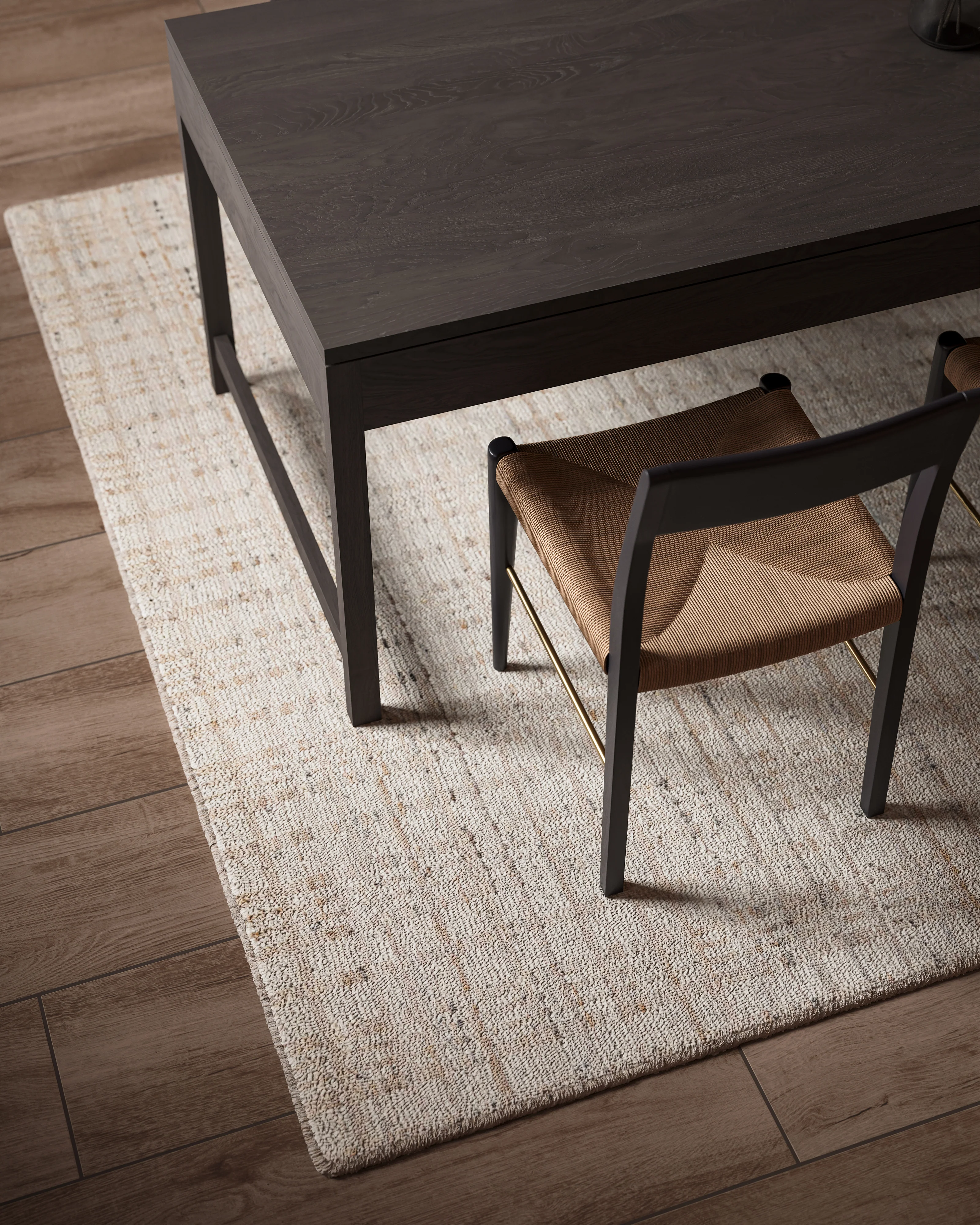 Thibault Ash Dining Table in Mocha, 96" x 36" - Image 7