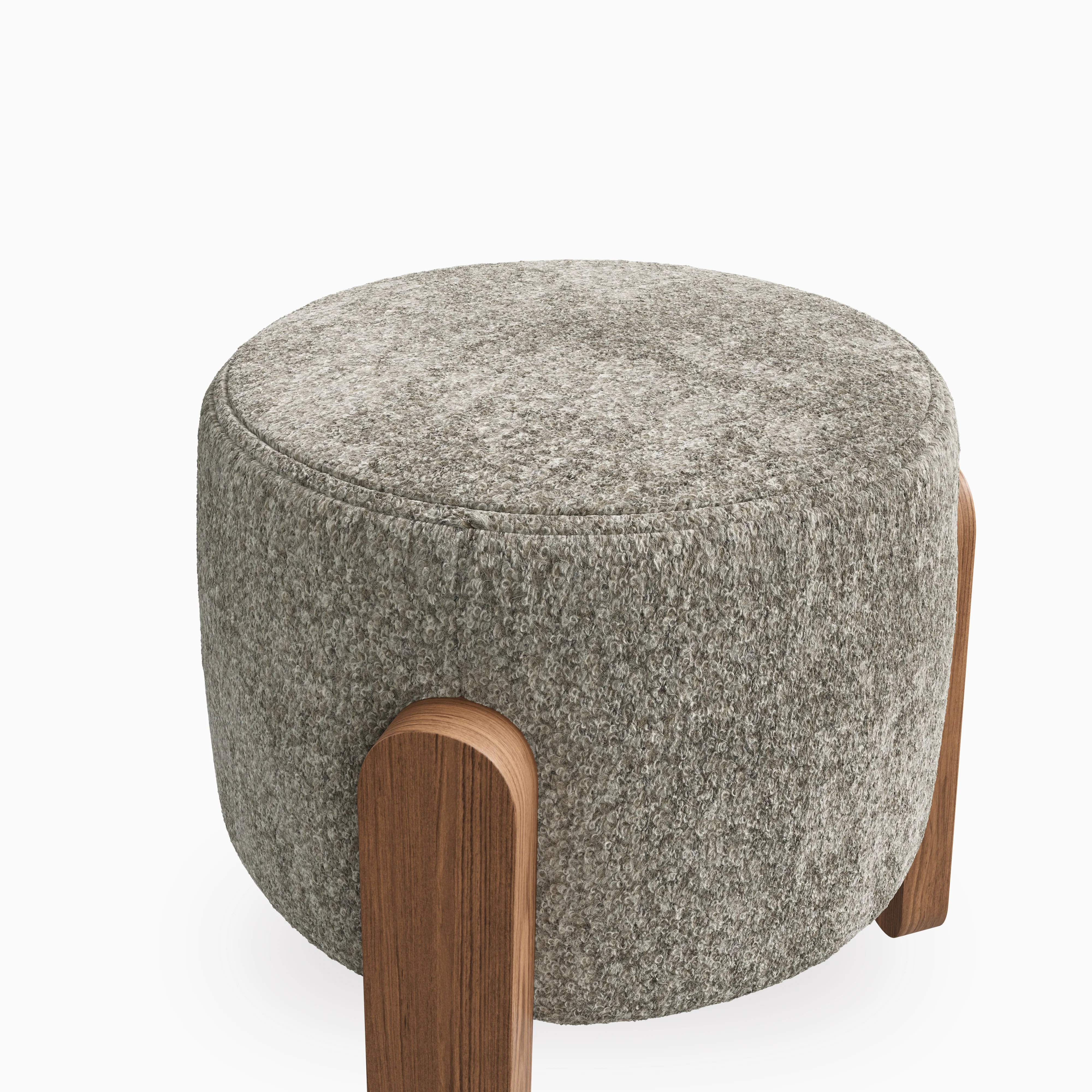 Tomas Stool in Matte/Mushroom - Image 4