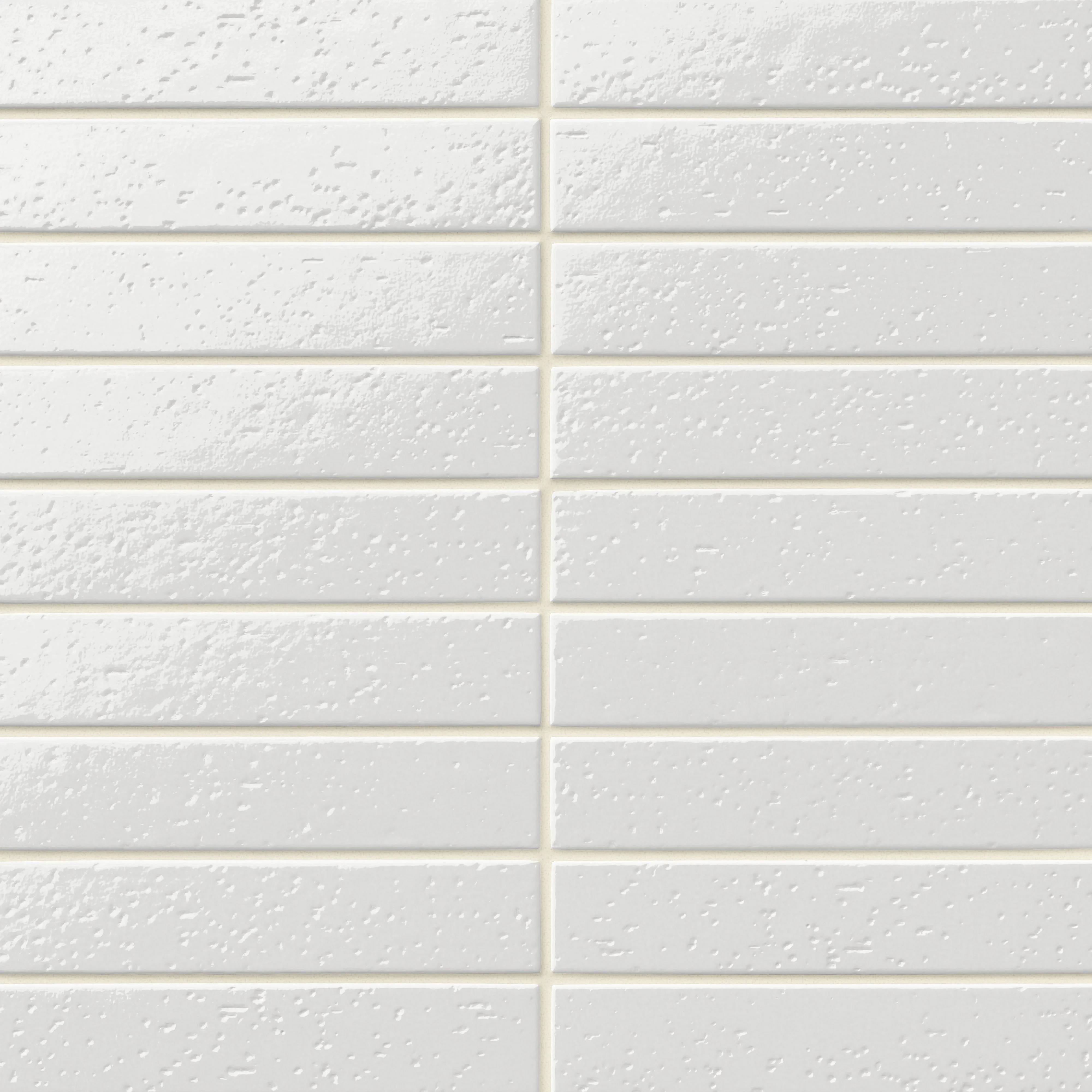 Tory 2 x 10 Glossy Porcelain Tile in Bianco