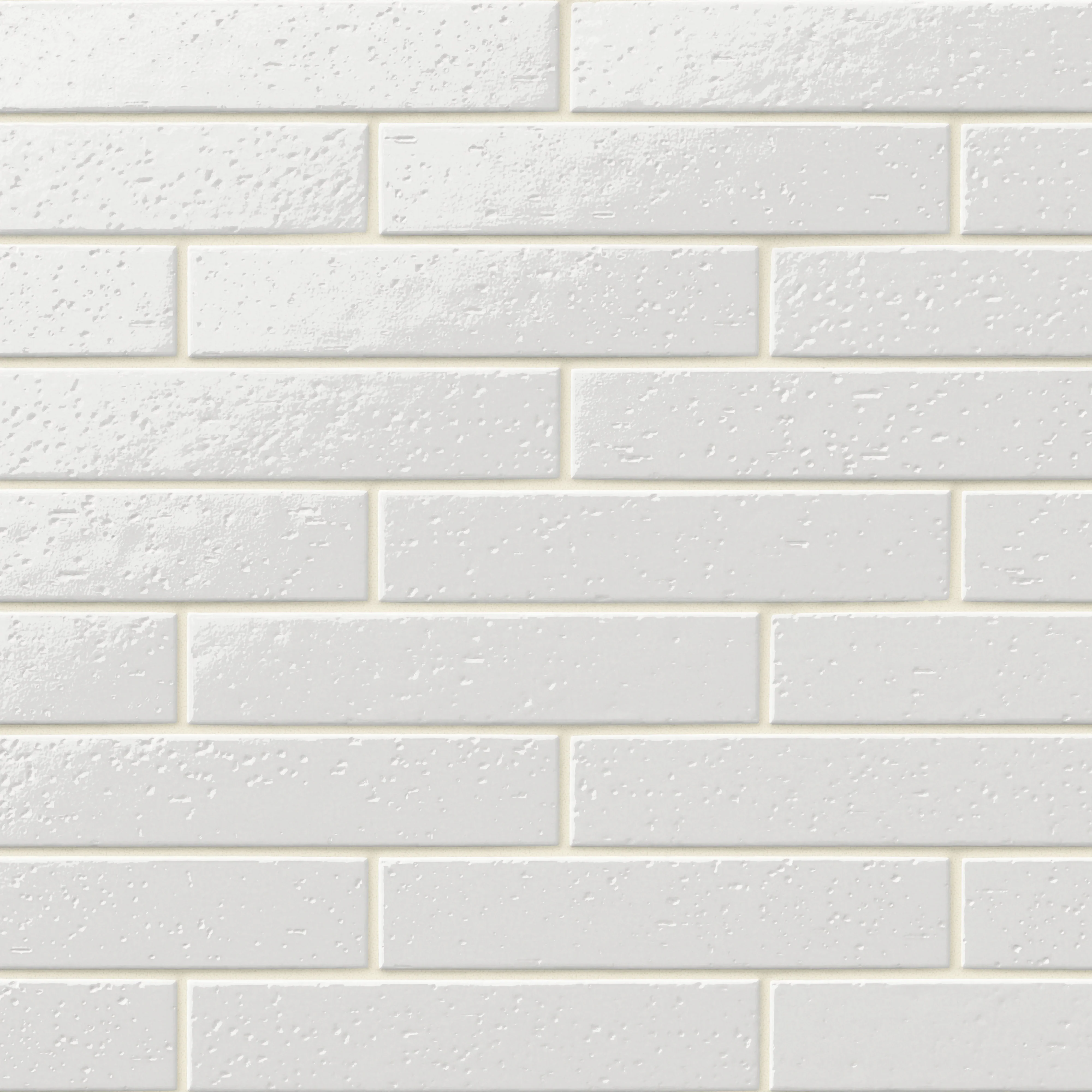 Tory 2 x 10 Glossy Porcelain Tile in Bianco - Image 5