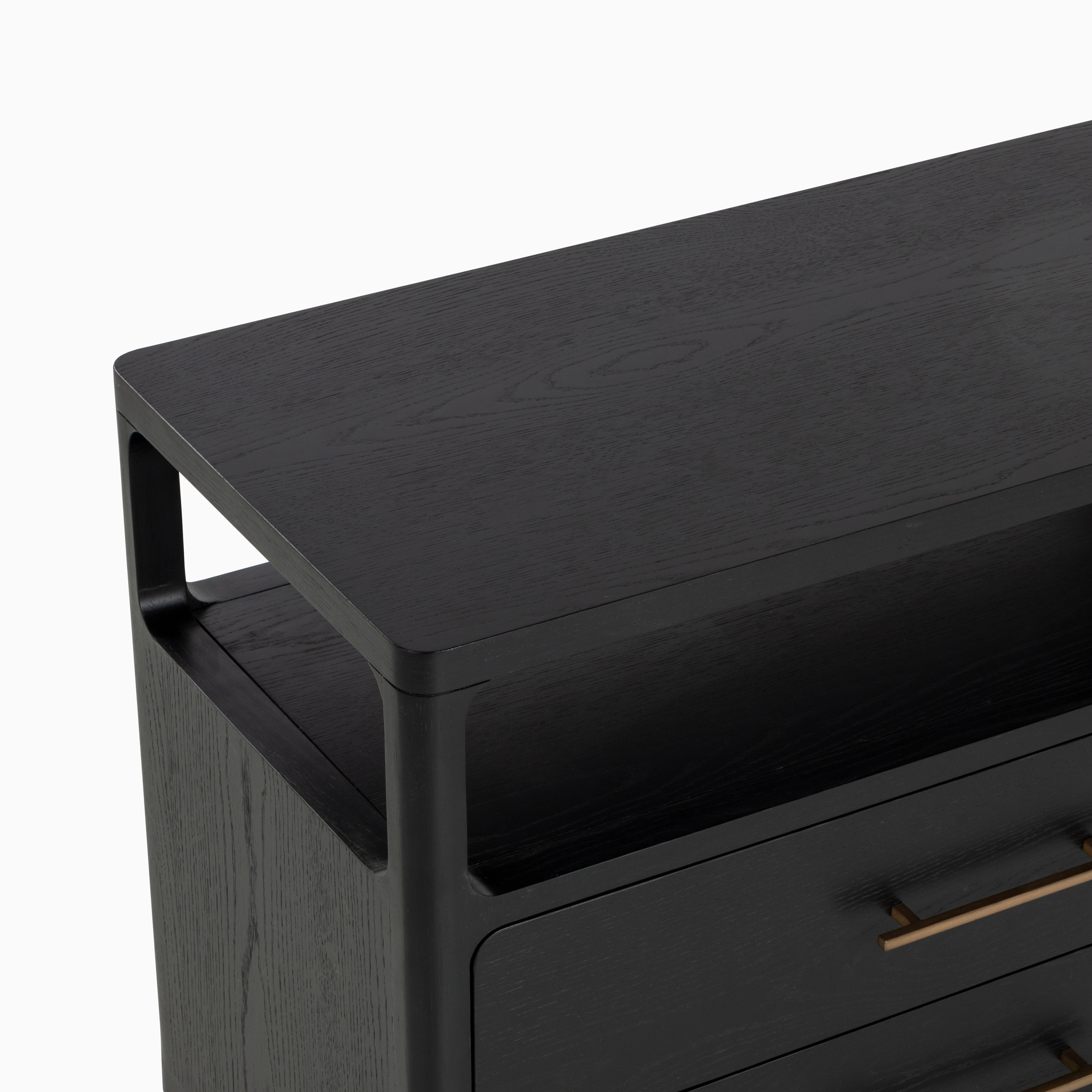 Velren Nightstand in Black - Image 4