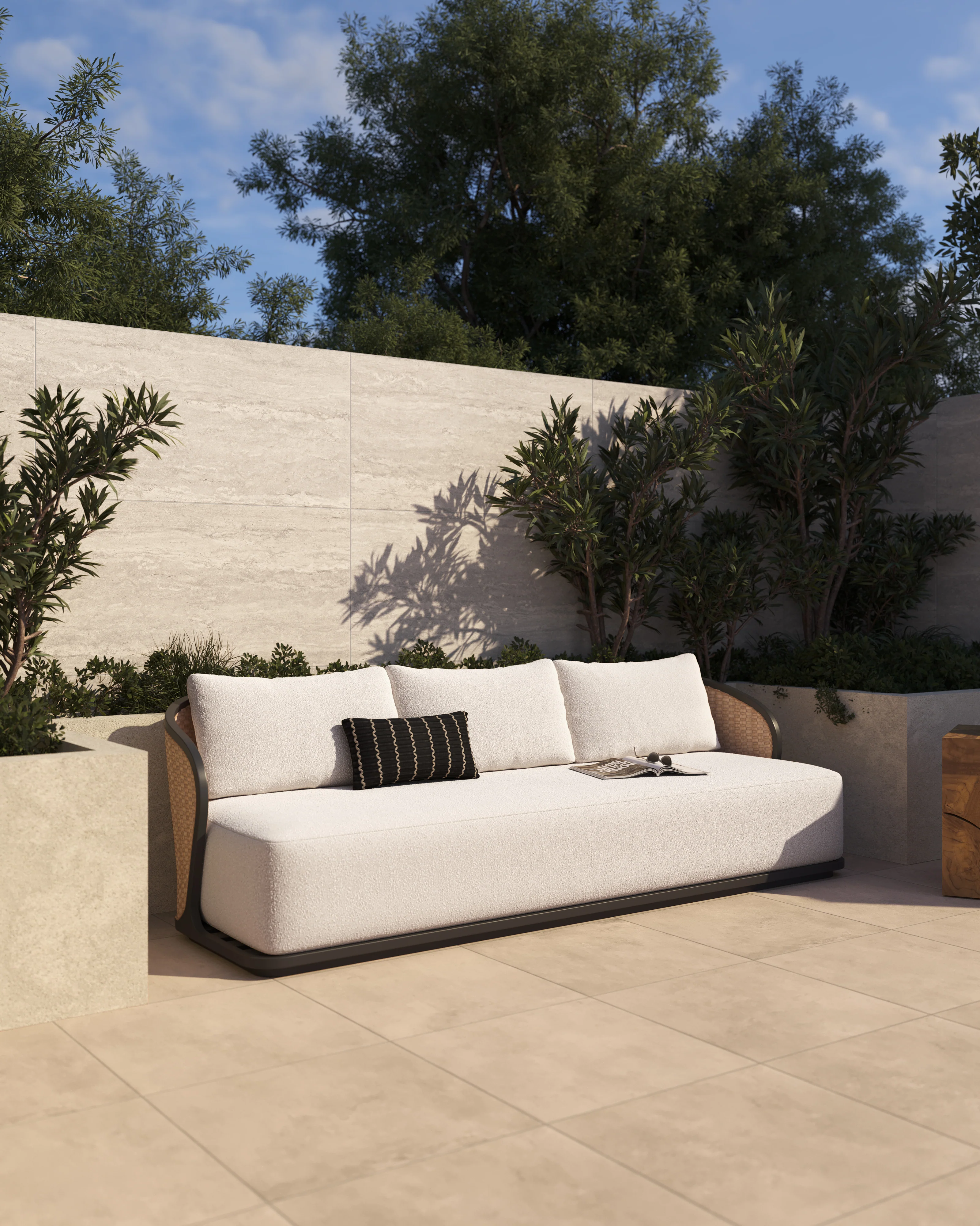 Vesper 24 x 24 Grip Porcelain 2cm Paver Tile in Warm - Image 7