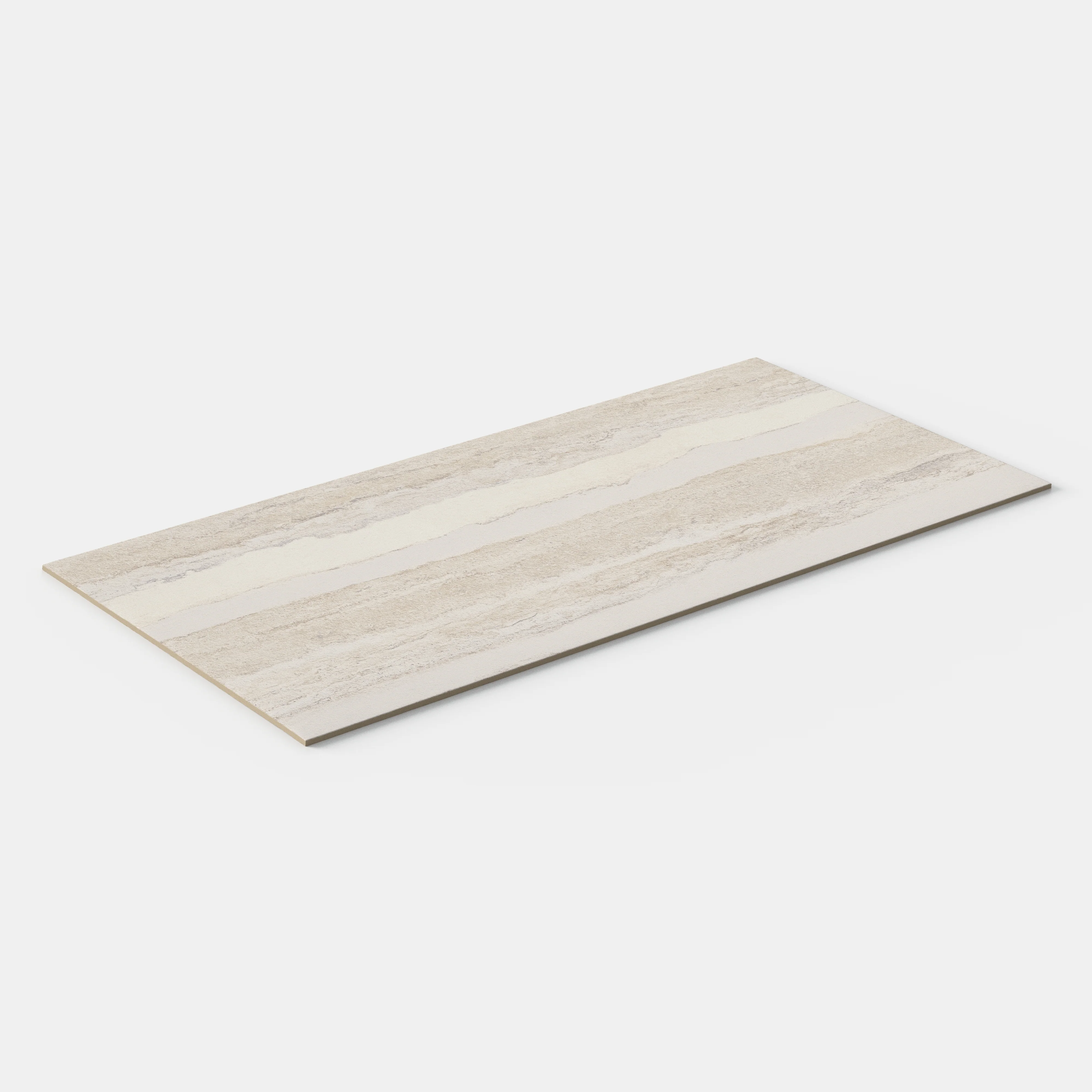 Vesper 24 x 48 Matte Porcelain Tile in Layered Warm - Image 3
