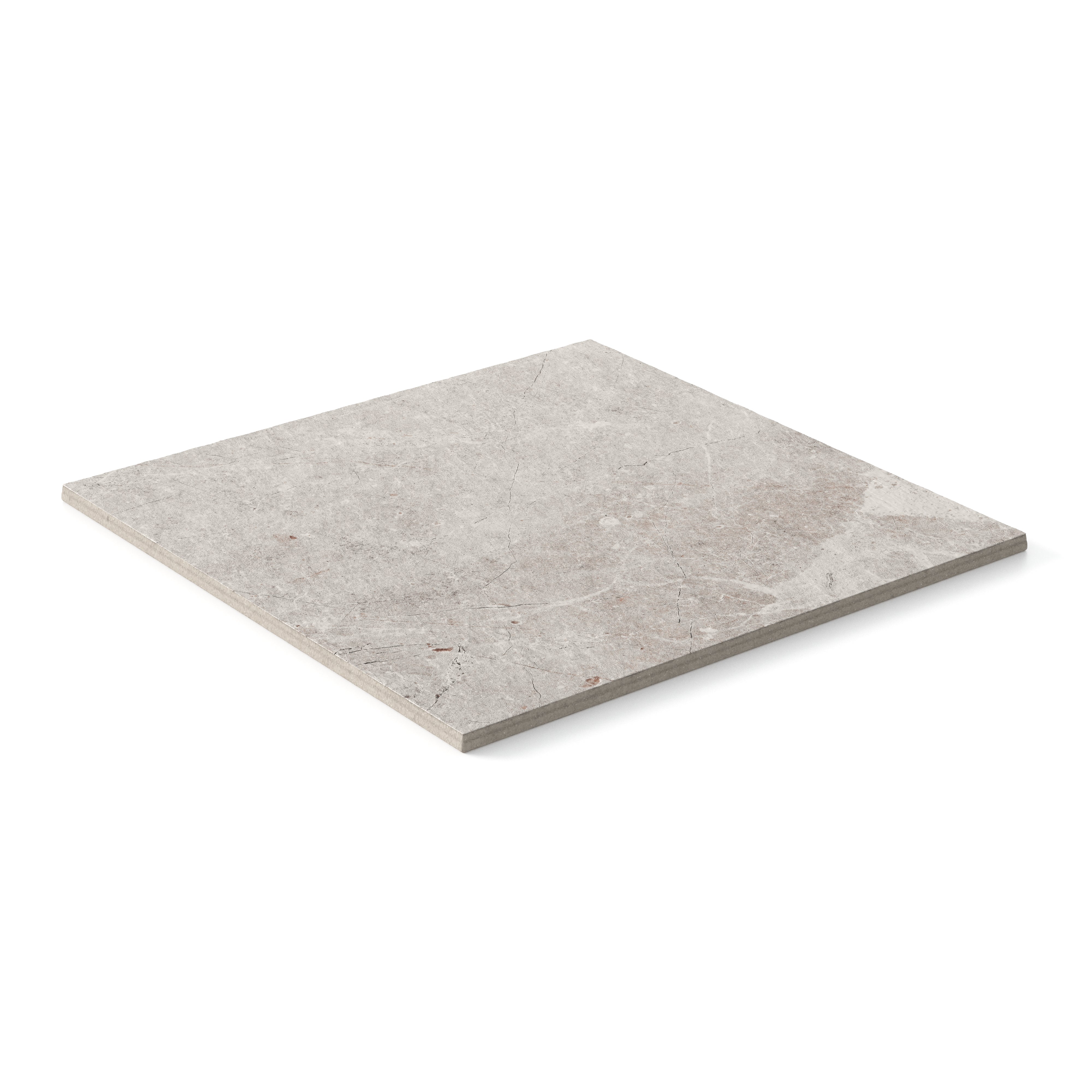 Wesley 12 x 12 Matte Porcelain Tile in Chalk - Image 3