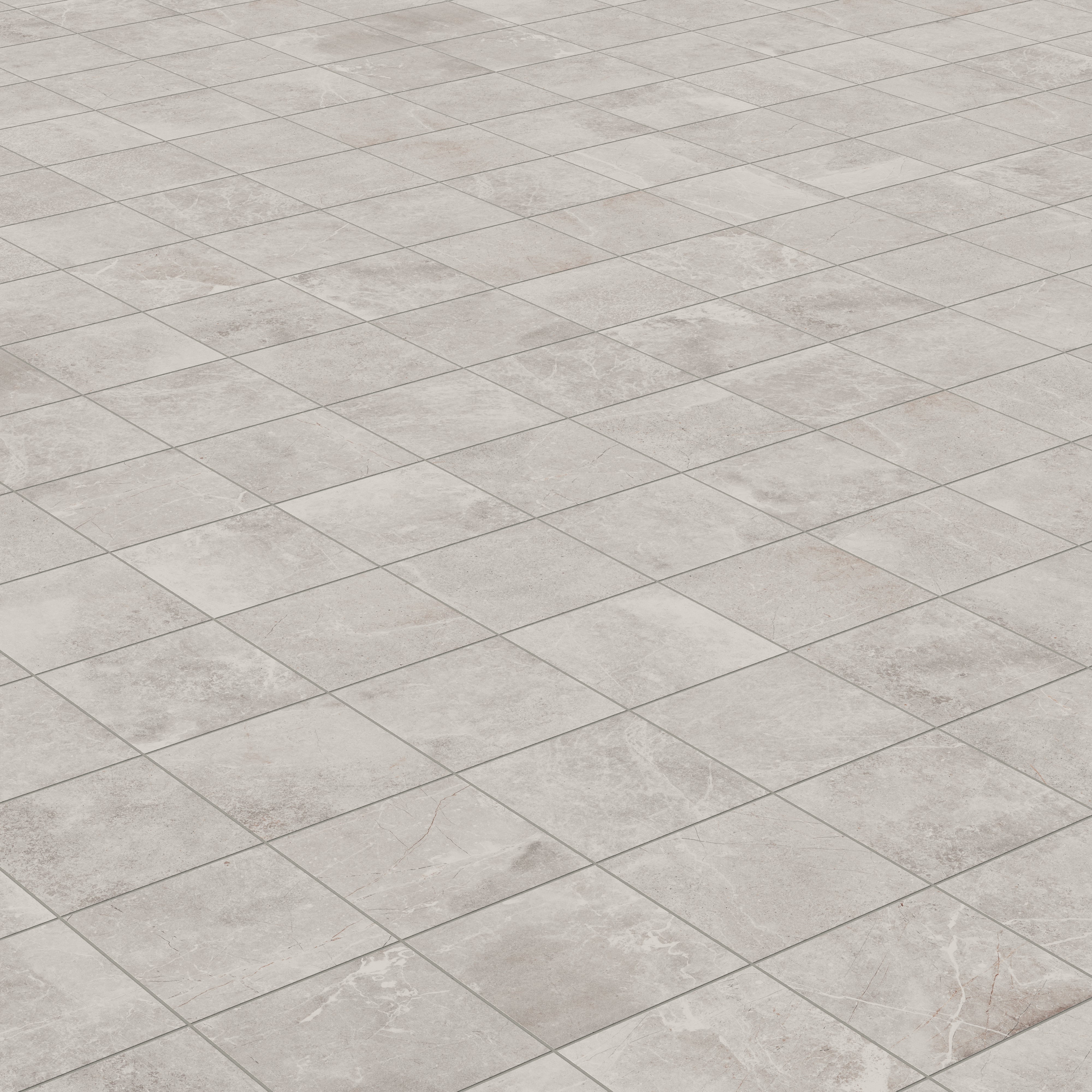 Wesley 12 x 12 Matte Porcelain Tile in Chalk - Image 4
