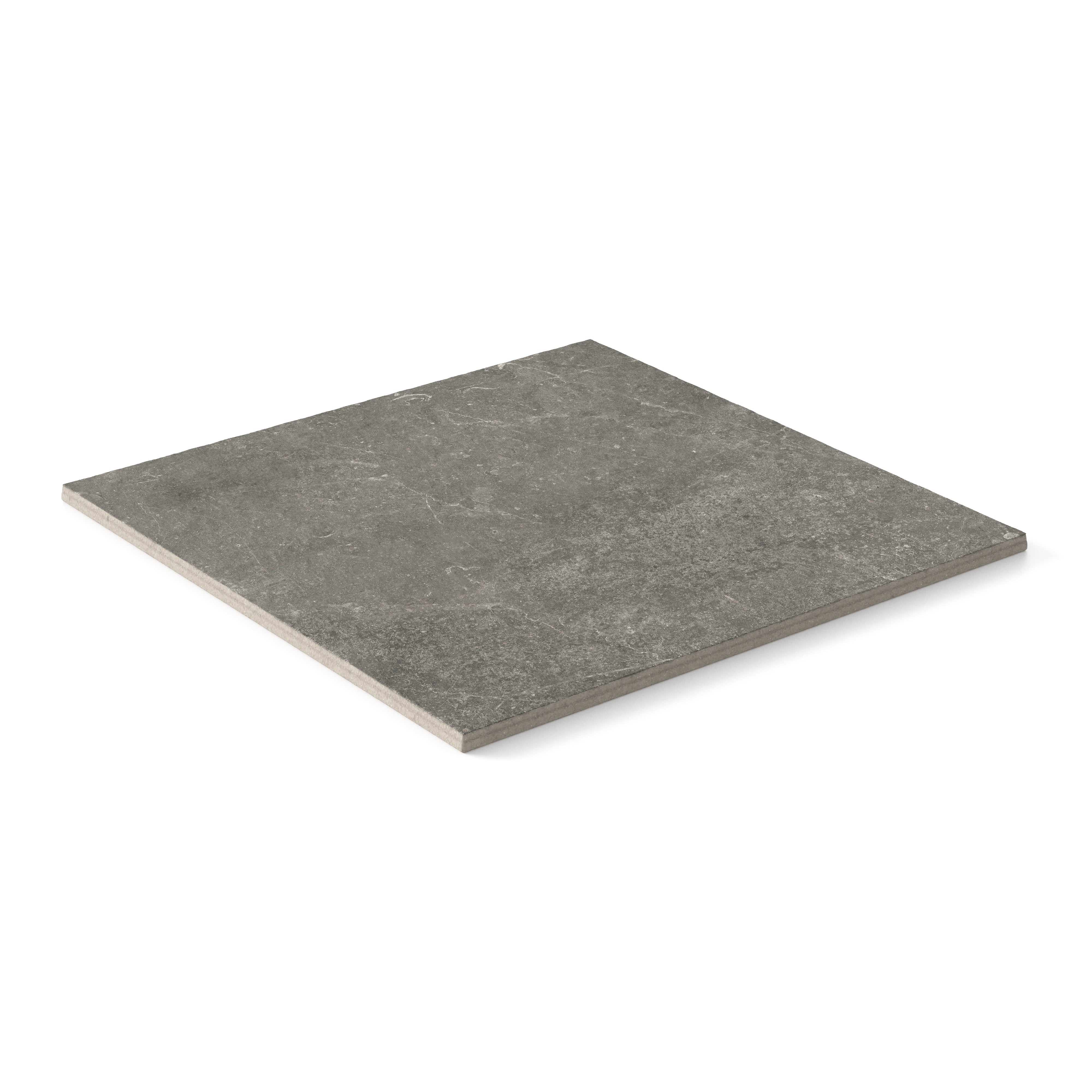 Wesley 12 x 12 Matte Porcelain Tile in Charcoal - Image 3