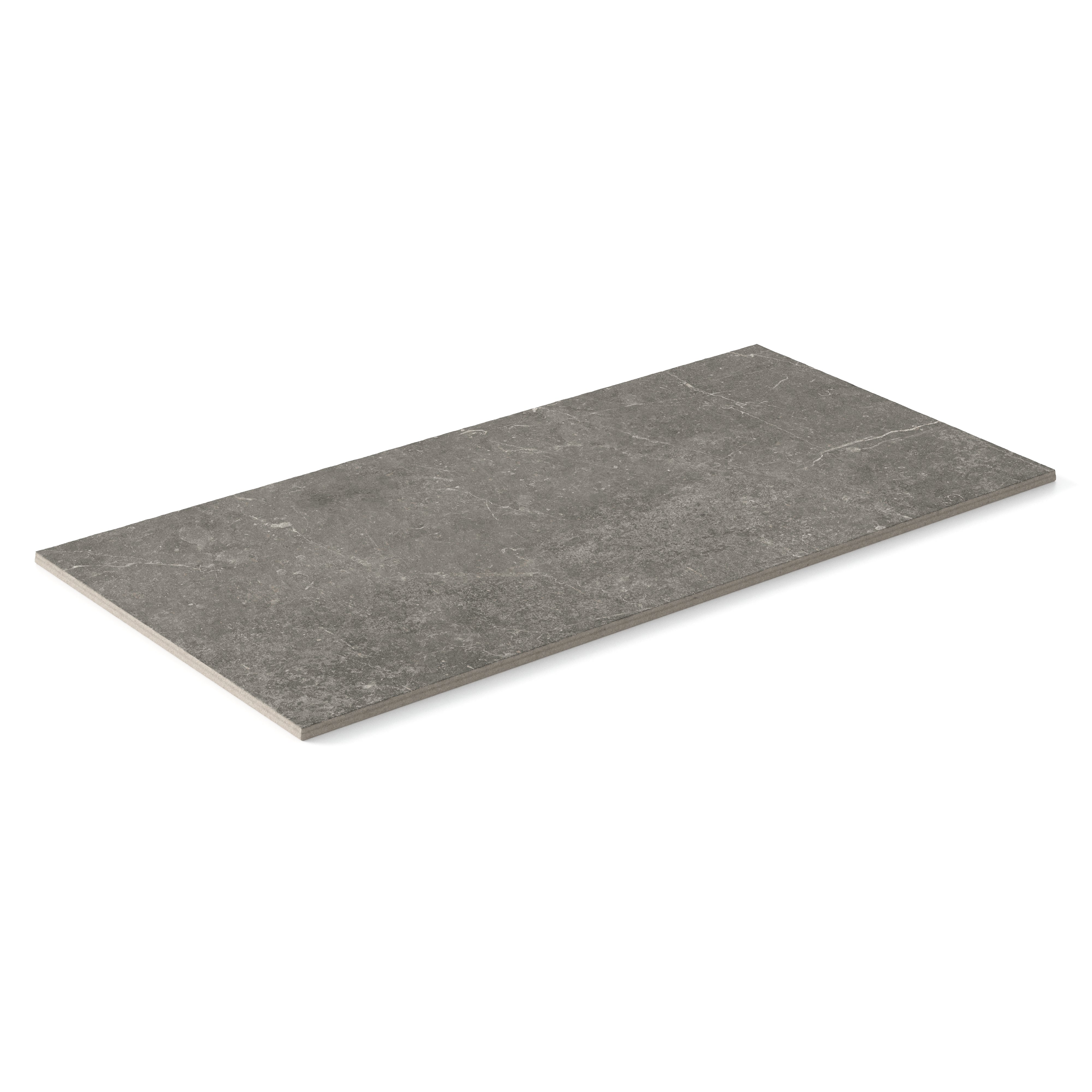 Wesley 12 x 24 Matte Porcelain Tile in Charcoal - Image 3