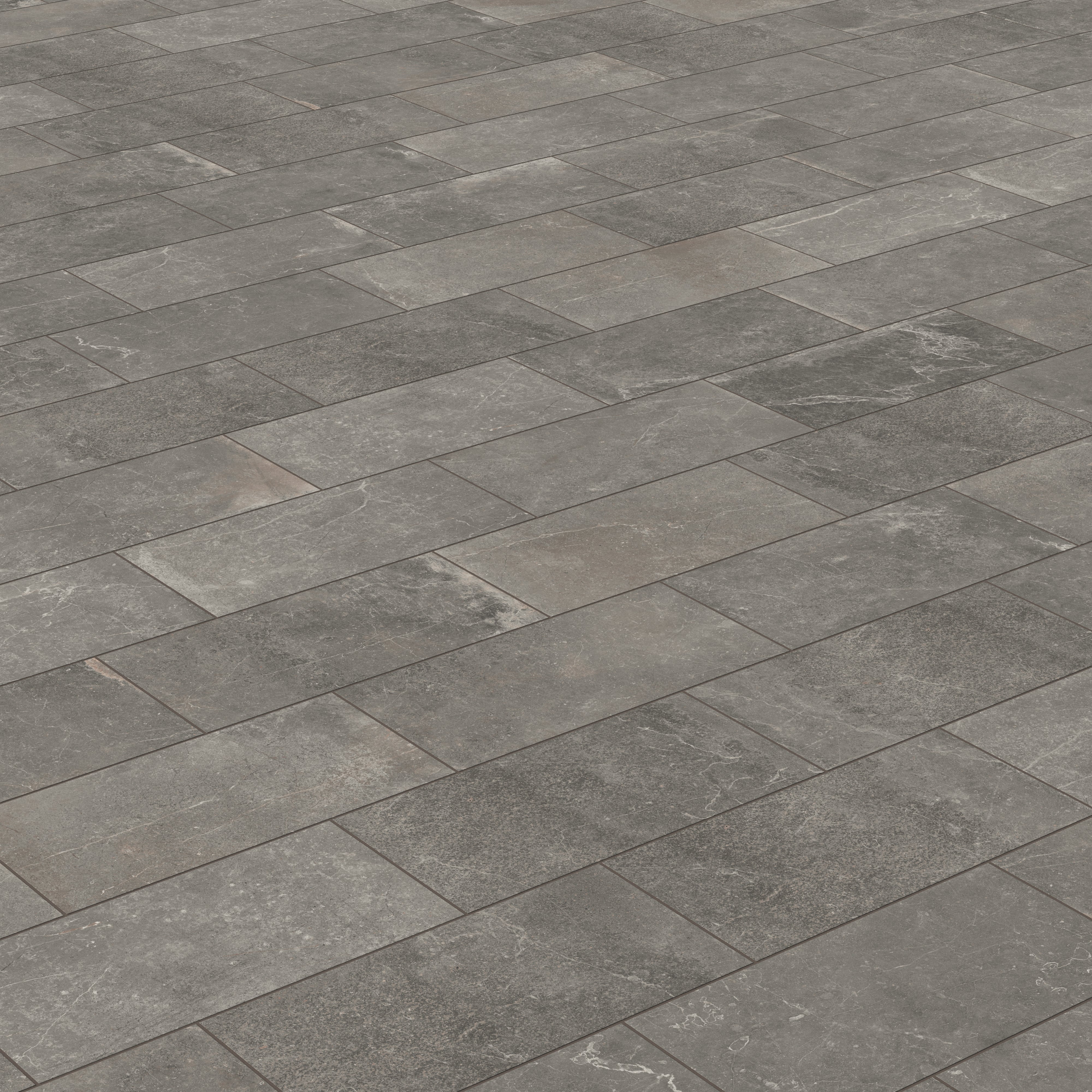 Wesley 12 x 24 Matte Porcelain Tile in Charcoal - Image 6