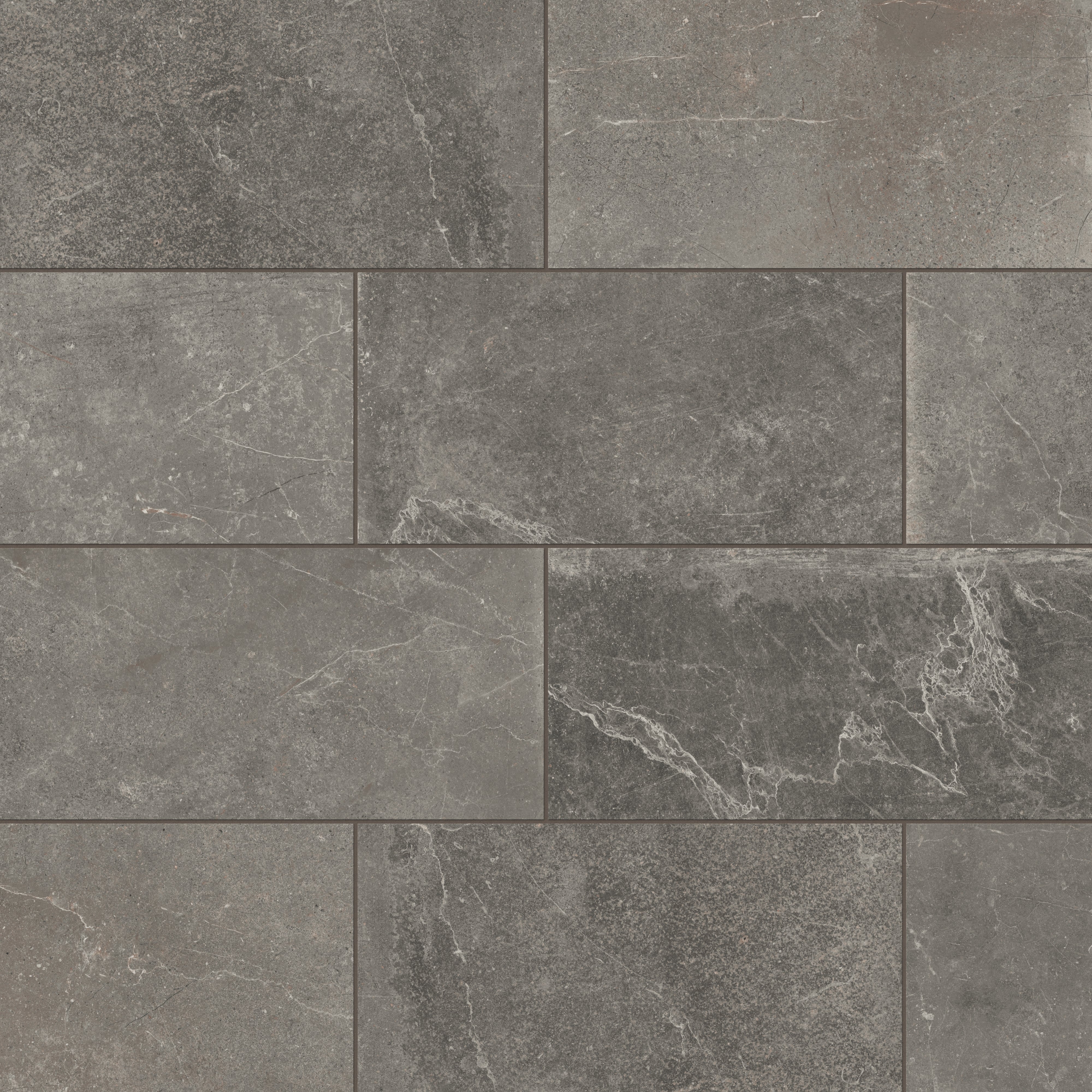 Wesley 12 x 24 Matte Porcelain Tile in Charcoal - Image 7