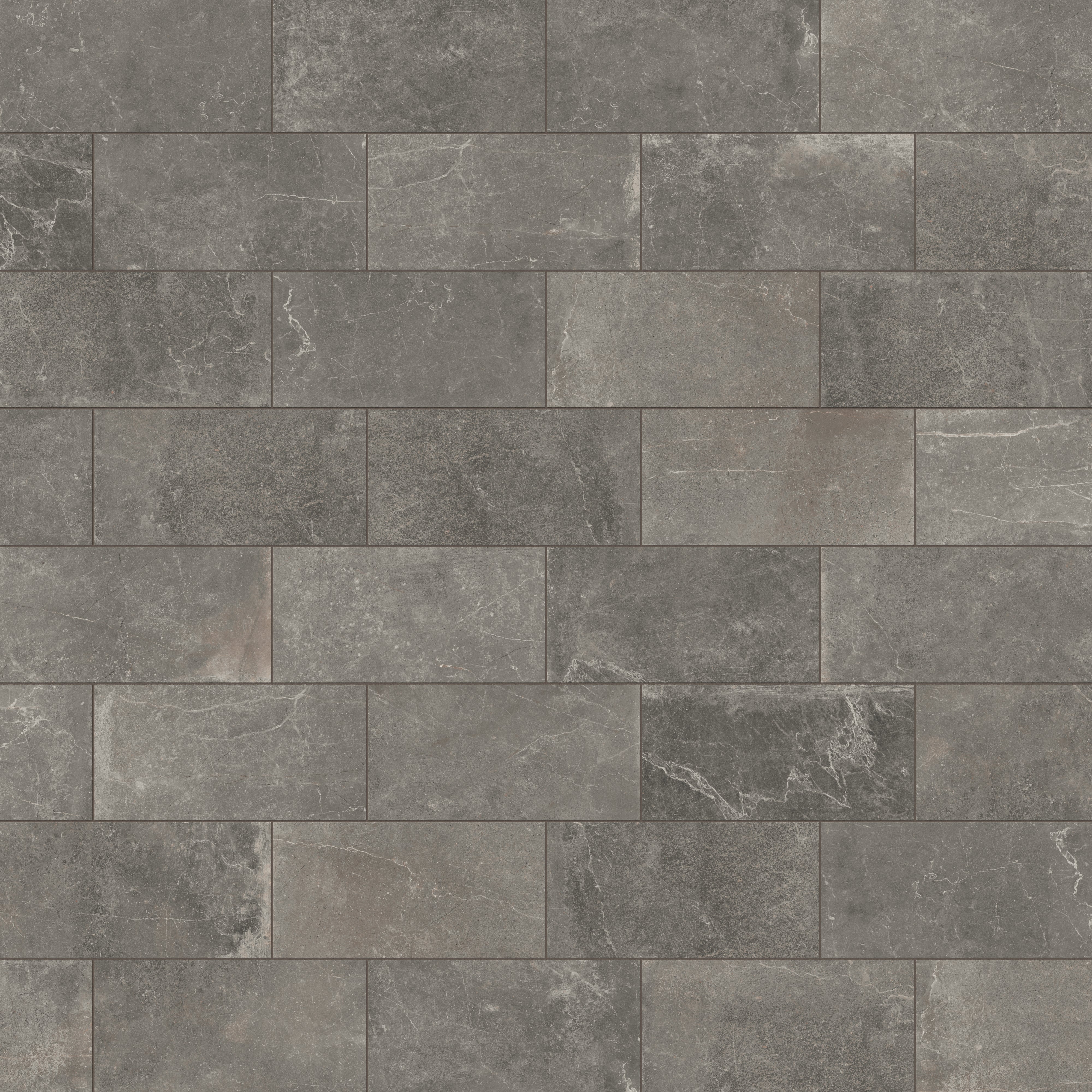 Wesley 12 x 24 Matte Porcelain Tile in Charcoal - Image 8
