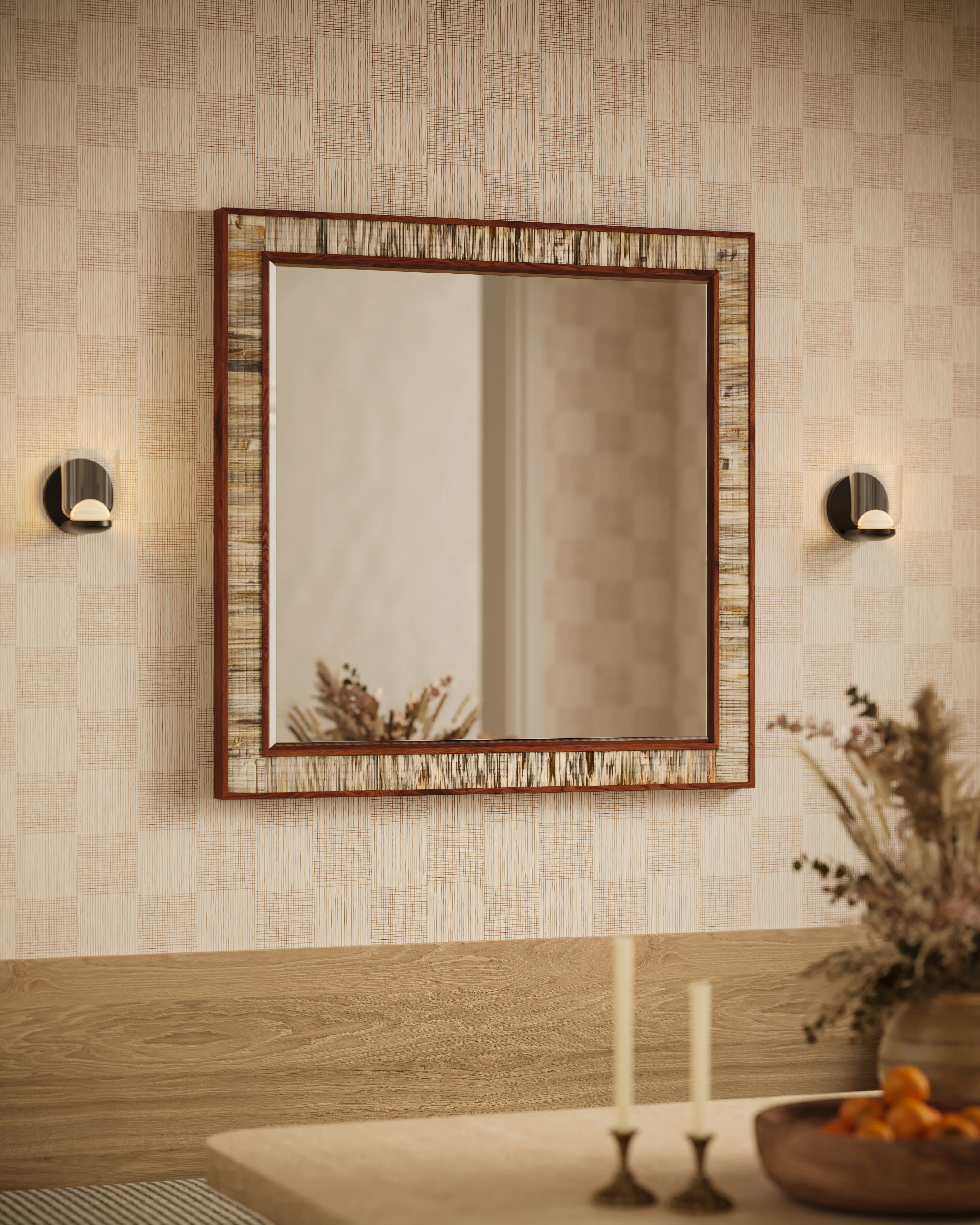 Westmoor Square Mirror - Image 2
