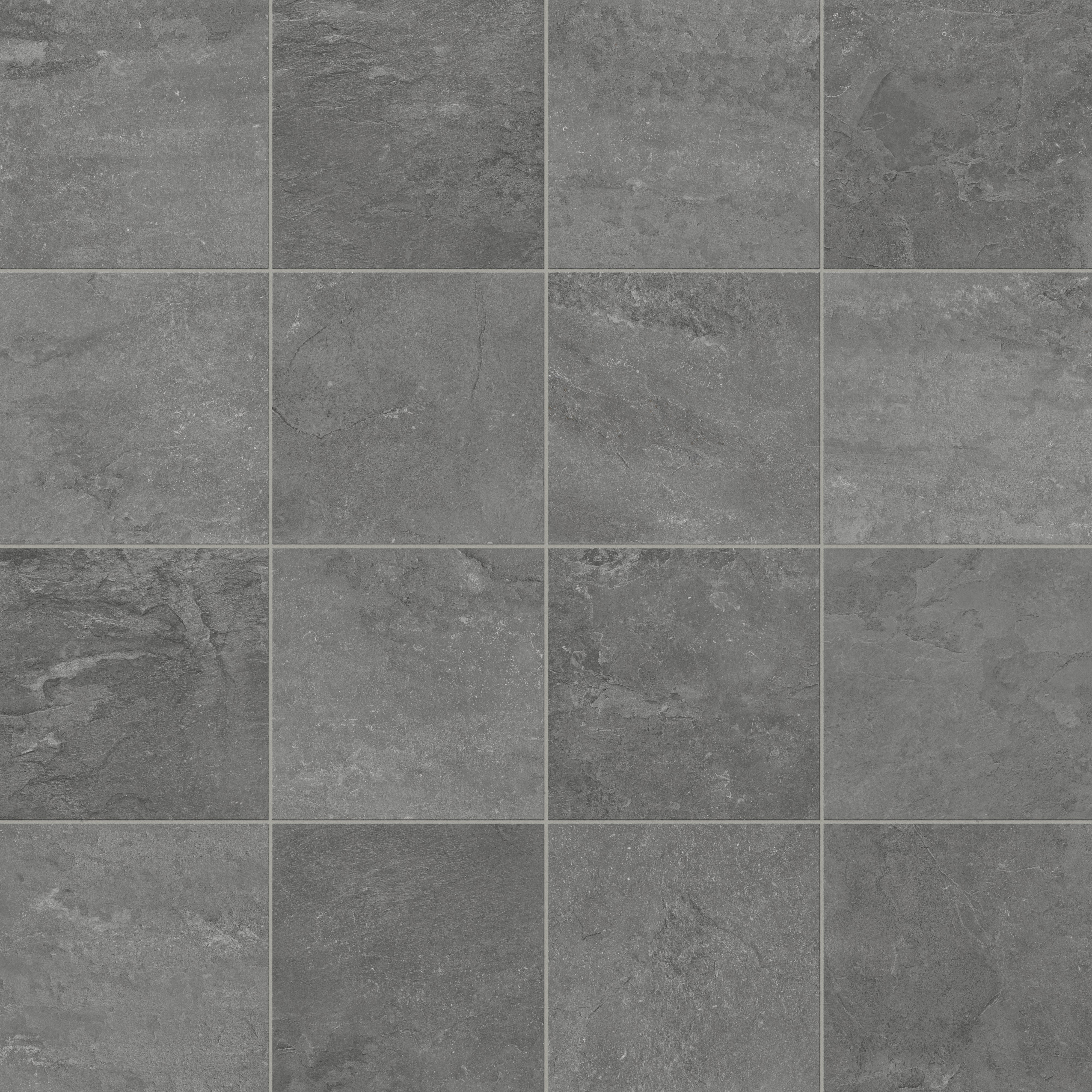 Wren 12 x 12 Grip Porcelain 2cm Paver Tile in Charcoal - Image 5