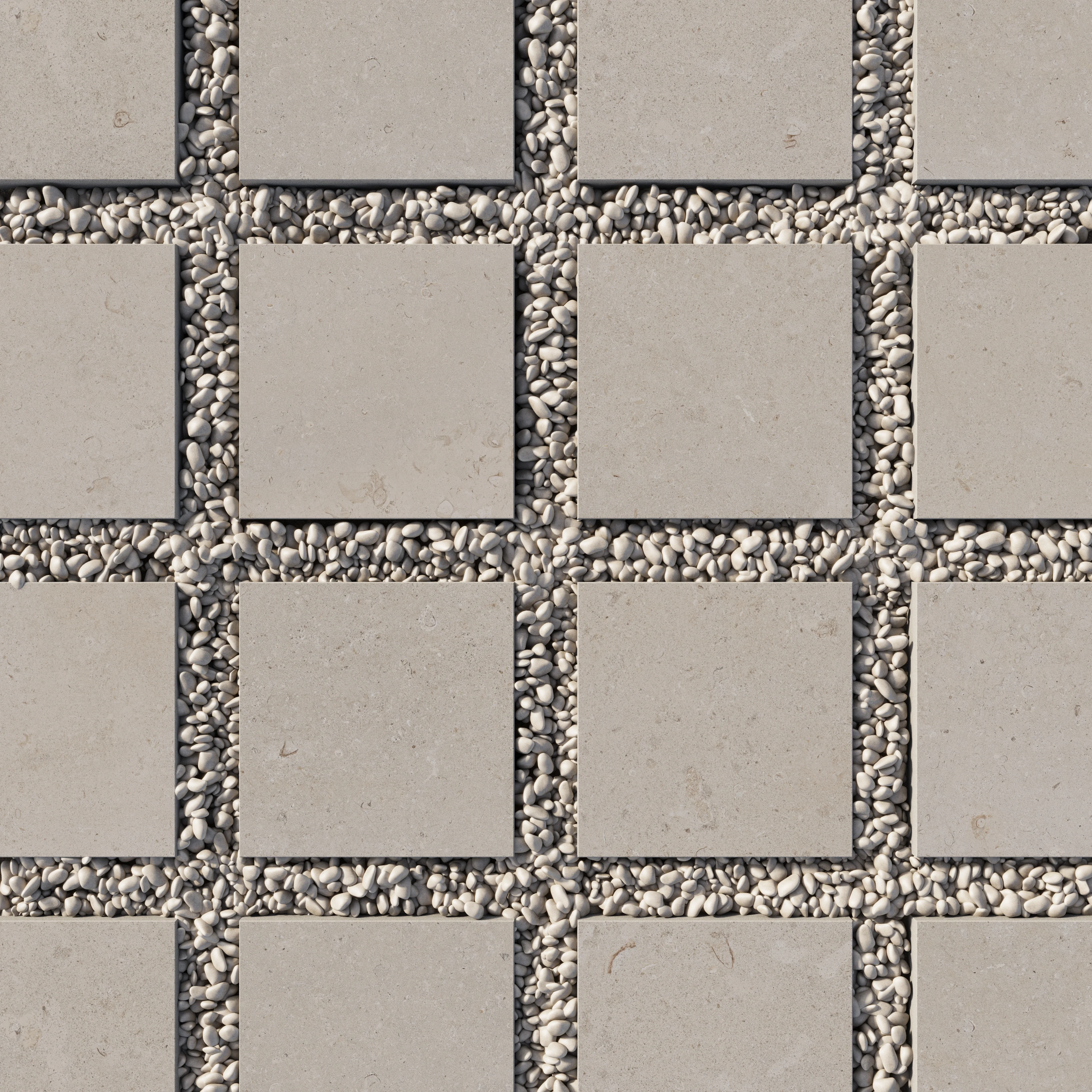 Wren 12 x 12 Grip Porcelain 2cm Paver Tile in Dune - Image 3