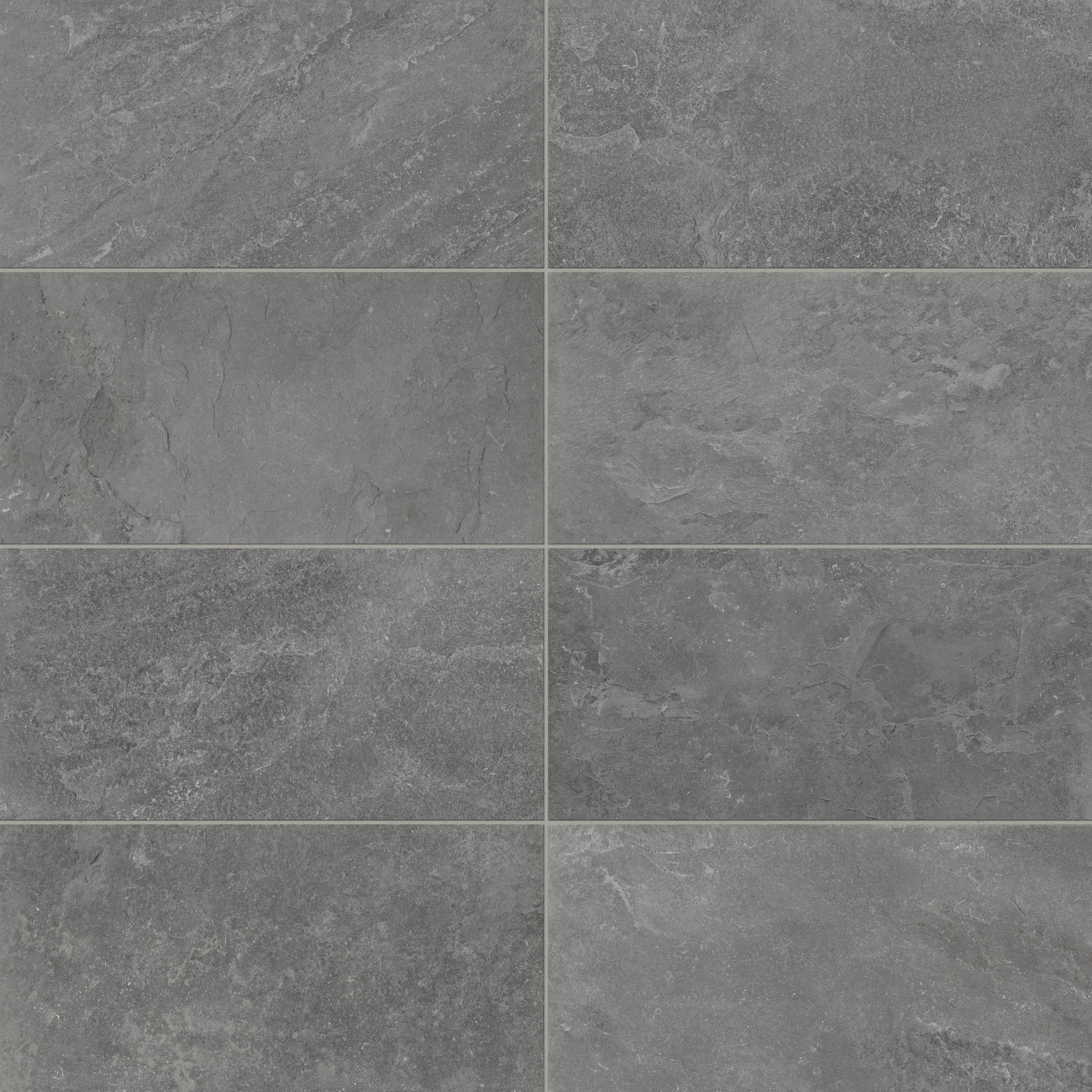 Wren 12 x 24 Matte Porcelain Tile in Charcoal