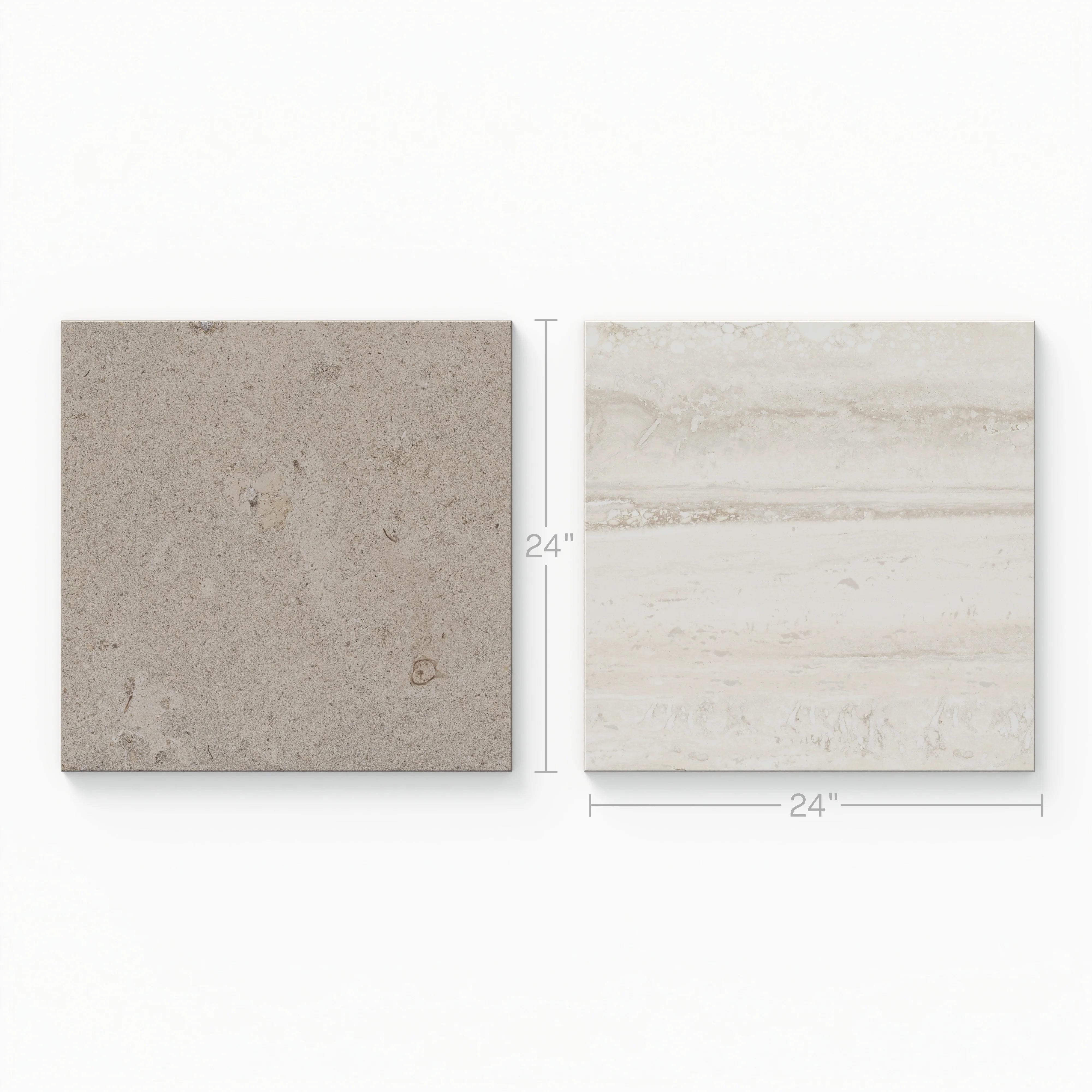 Wren 24 x 24 Checkerboard Grip 2cm Porcelain Paver Tile in Dune & Oat - Image 3