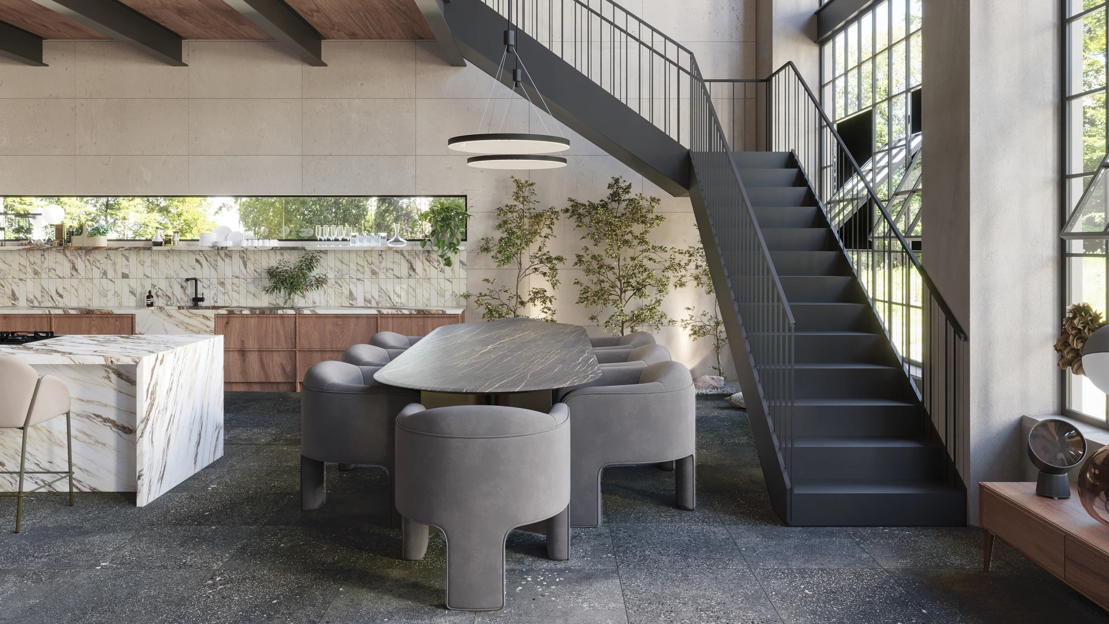 Wren 24 x 48 Matte Porcelain Tile in Dune - Image 14