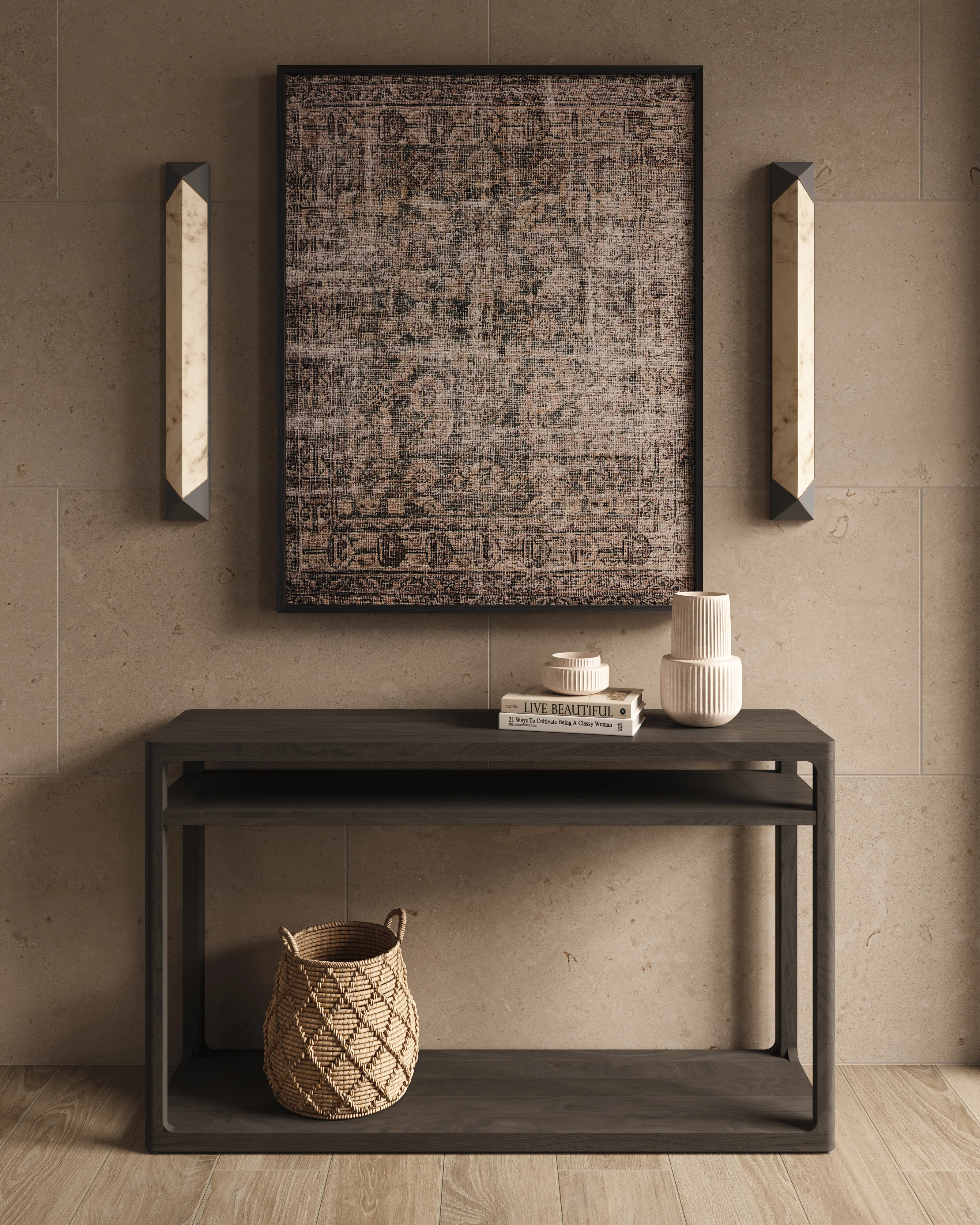 Wren 24 x 48 Matte Porcelain Tile in Dune - Image 21