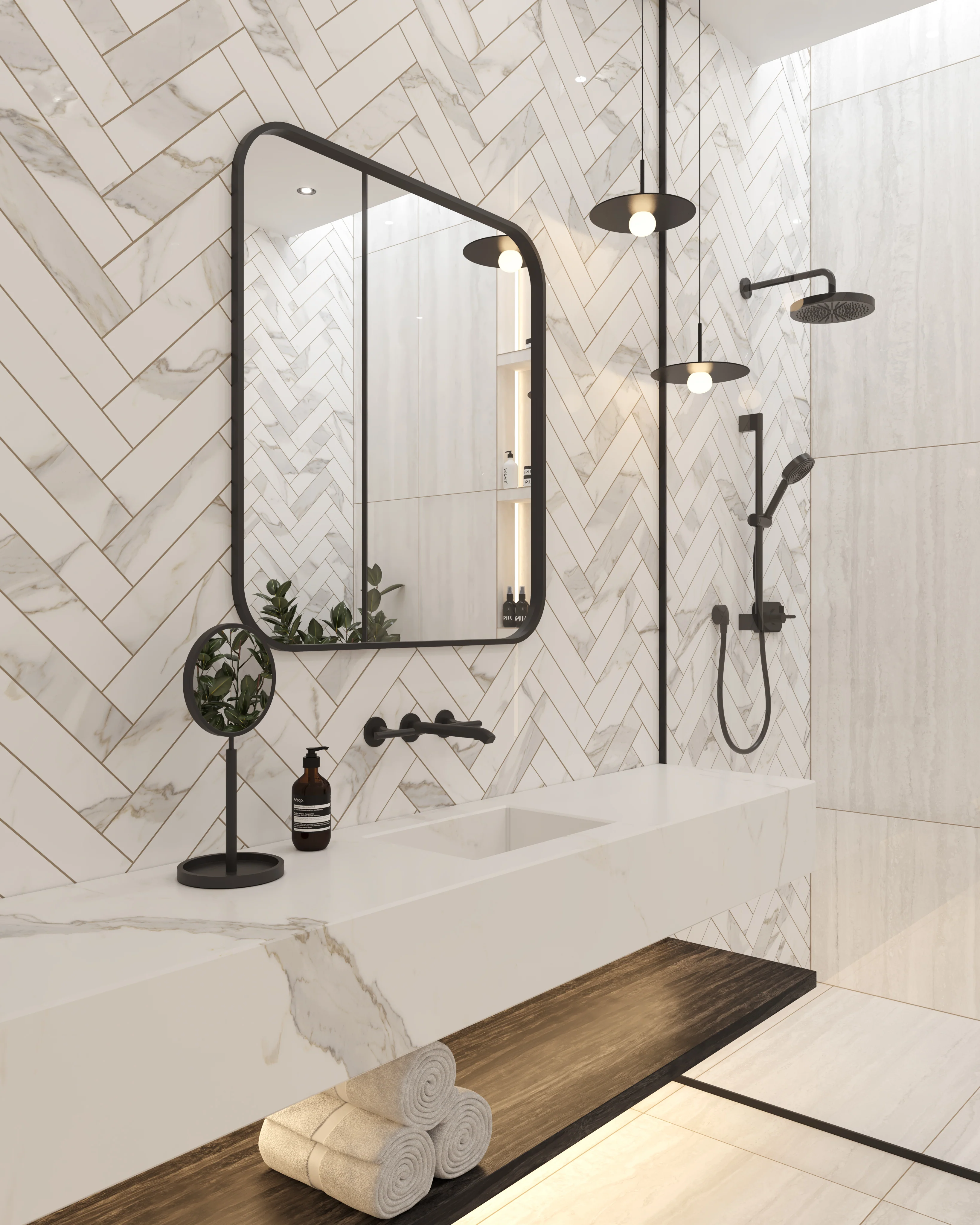 Wren 24 x 48 Matte Porcelain Tile in Oat - Image 2