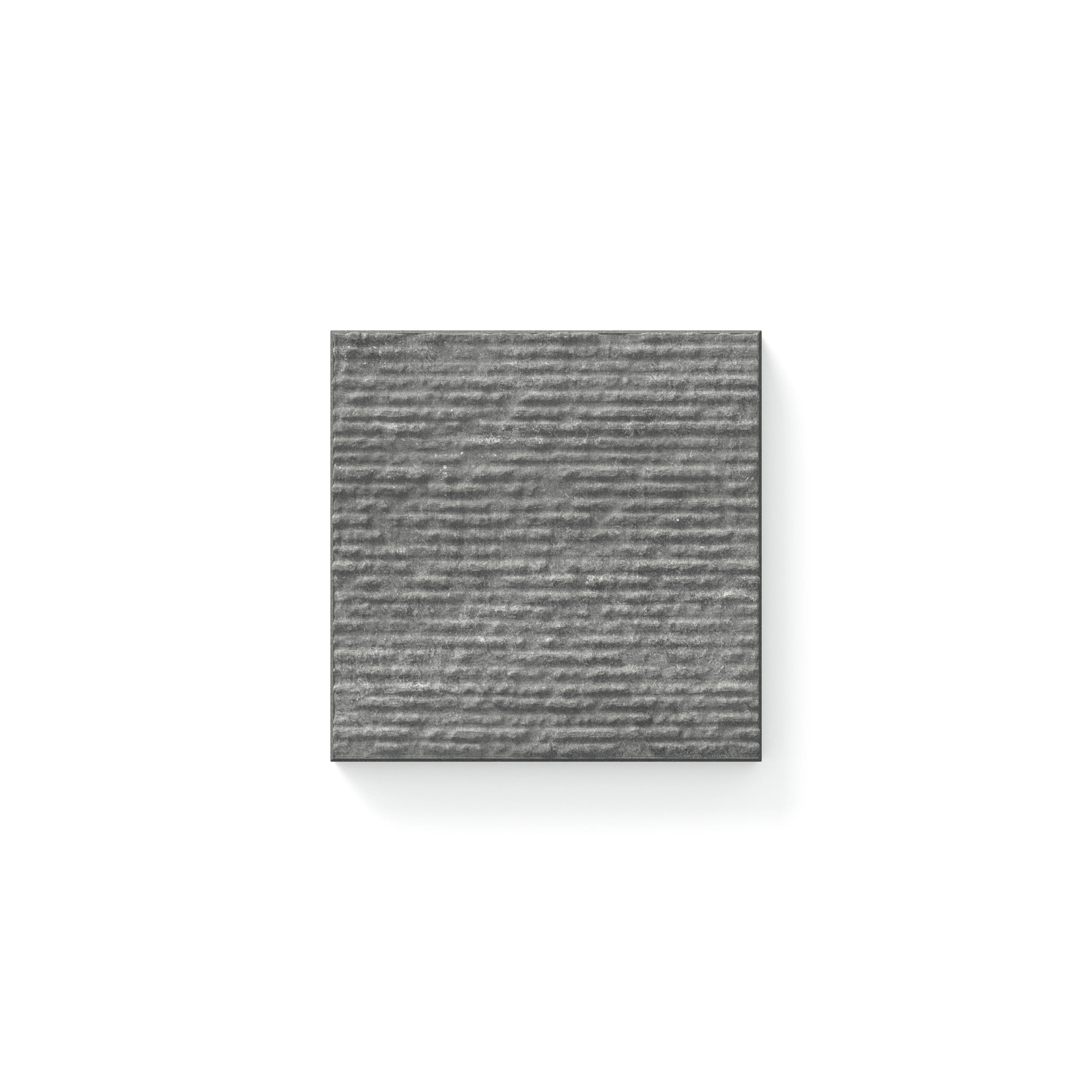 Wren 4 x 4 Chiseled in Charcoal Sample