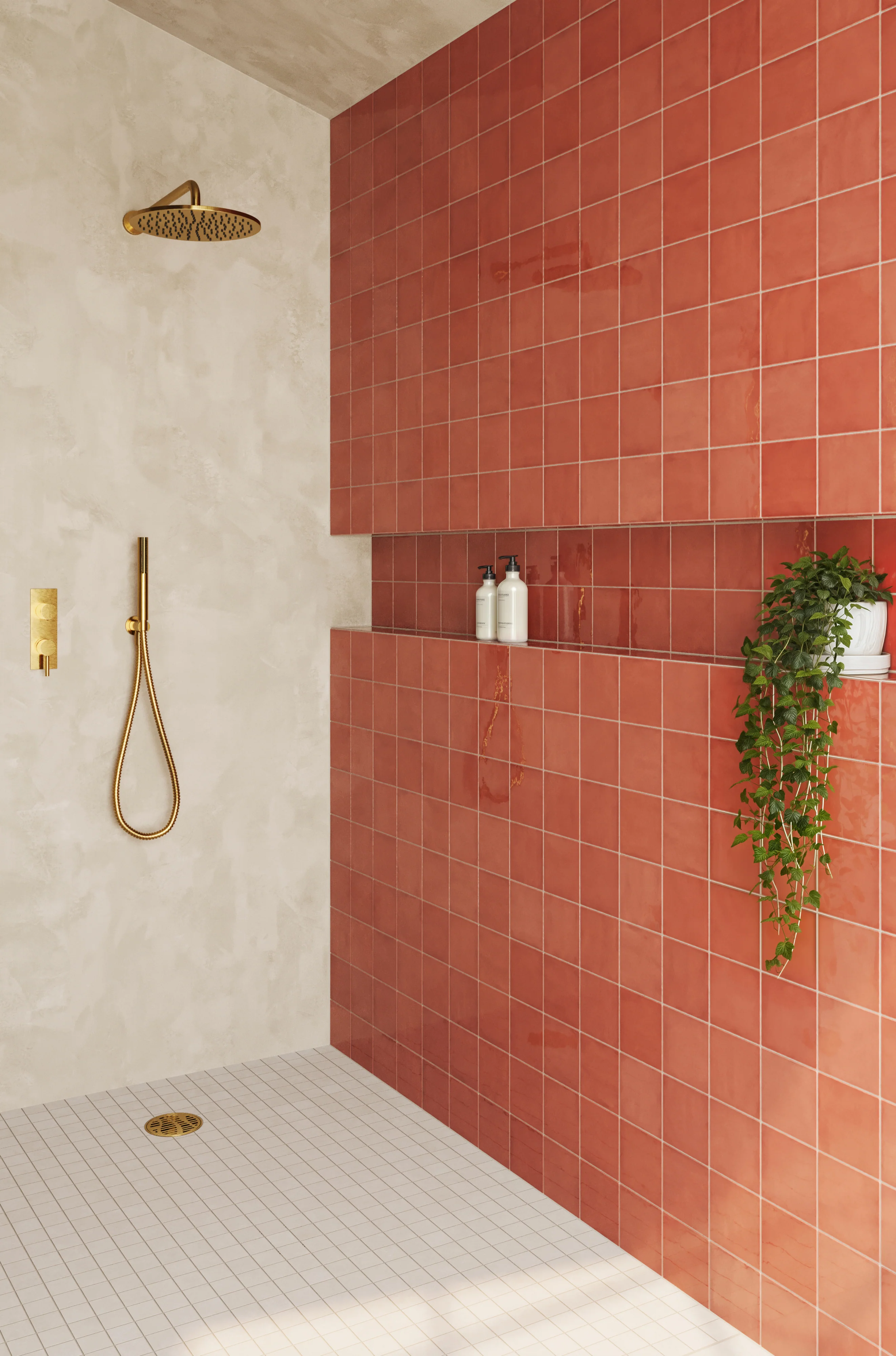 Wyatt 2 x 2 Matte Porcelain Mosaic Tile in Ivory - Image 2